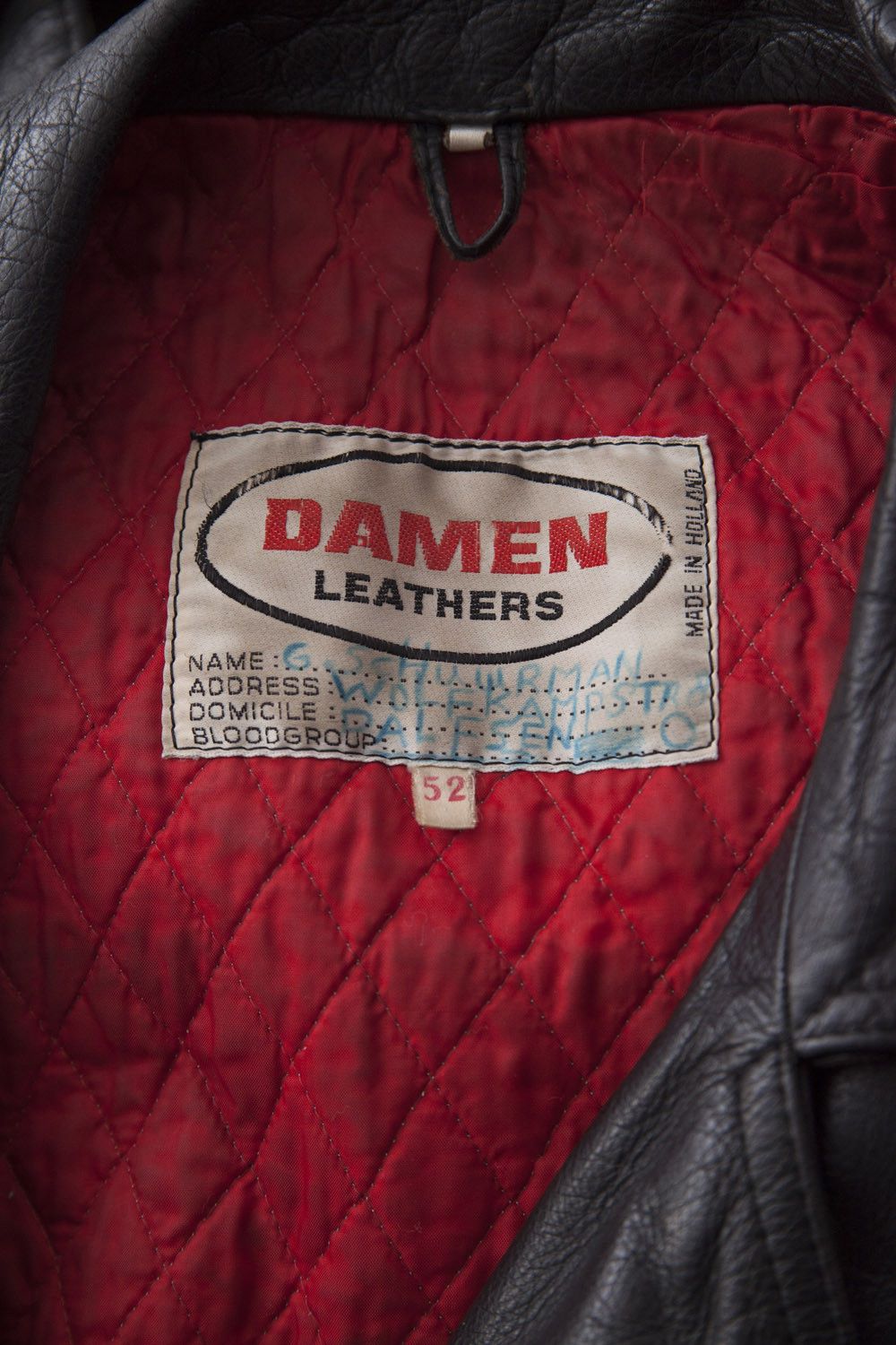 Vintage 1980's Damen Leathers perfecto jacket Size US L / EU 52-54 / 3 - 8 Thumbnail