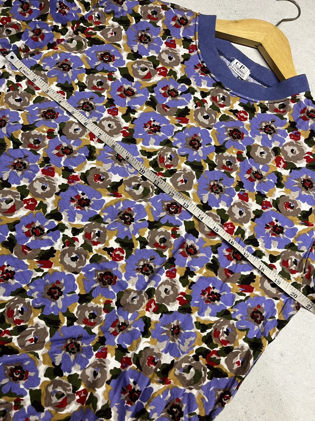 C.P. Company × Massimo Osti Vintage C.P. Company Floral Tshirt Size US M / EU 48-50 / 2 - 8 Thumbnail