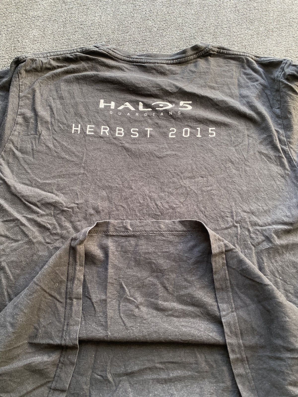 Other 🔥Halo 5 Xbox One black faded tee mens L rare Size US L / EU 52-54 / 3 - 2 Thumbnail