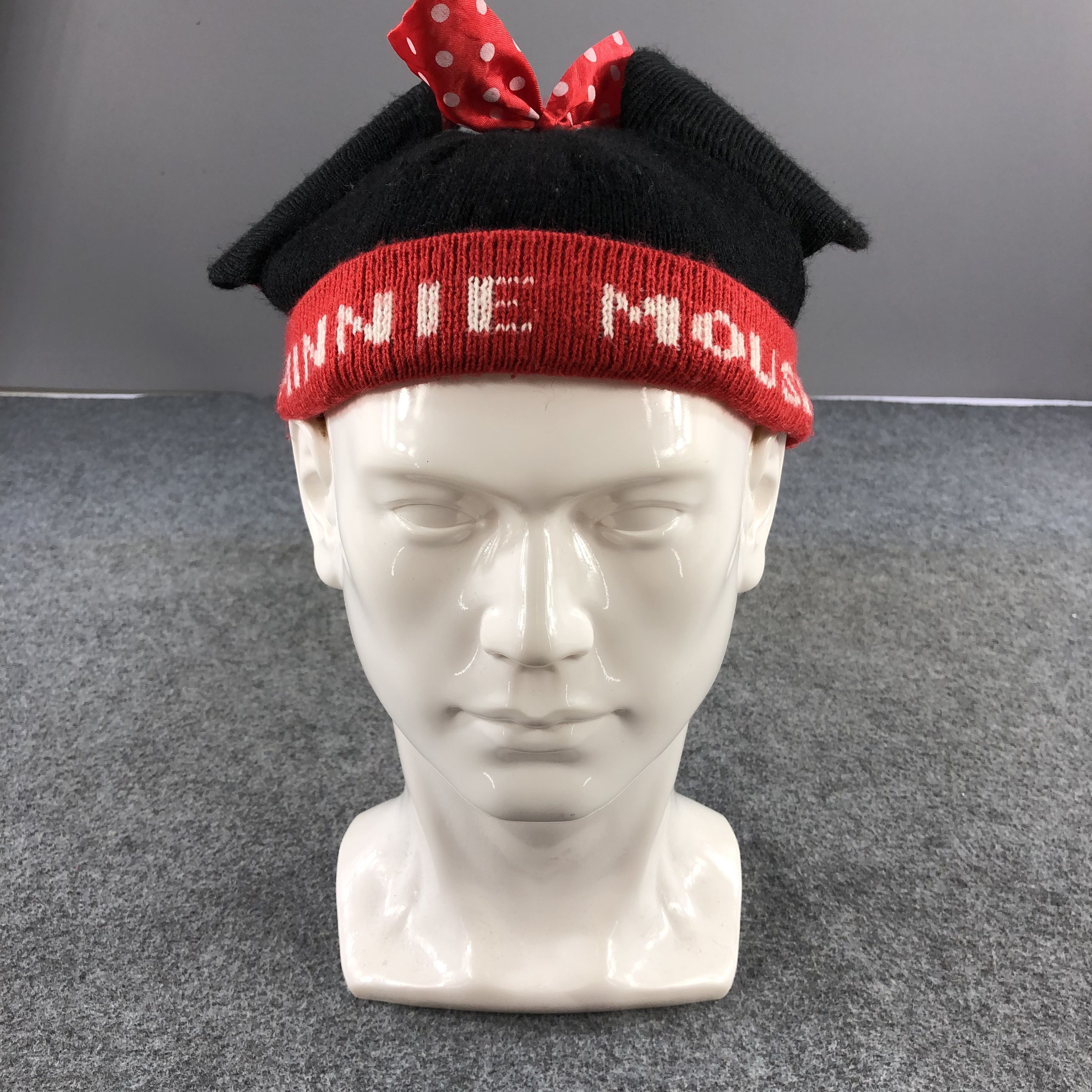 Disney Minnie Mouse Beanie Snowcap Snow Hat B450 Size ONE SIZE - 1 Thumbnail