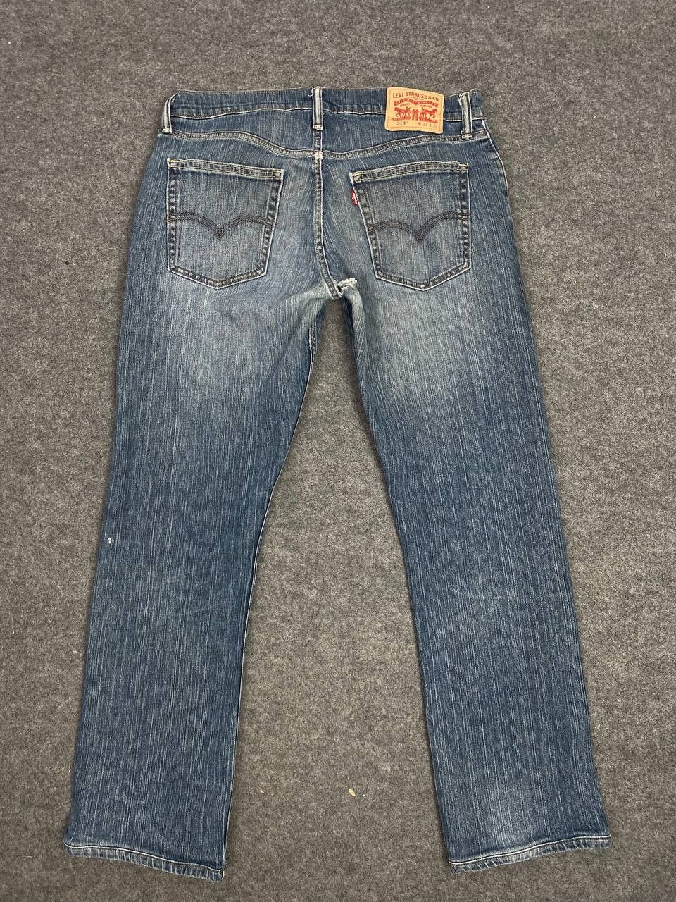 Levi's levis 514 distressed denim nice design Size US 35 - 1 Thumbnail
