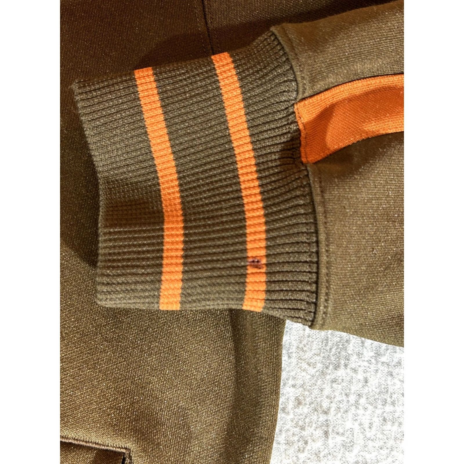 The North Face The North Face A5 Series Track Jacket Mens Small Brown Striped Full Zip Stand-Up Collar Lightweight Pockets Casual Activewear Fall Mens Size US S / EU 44-46 / 1 - 4 Thumbnail