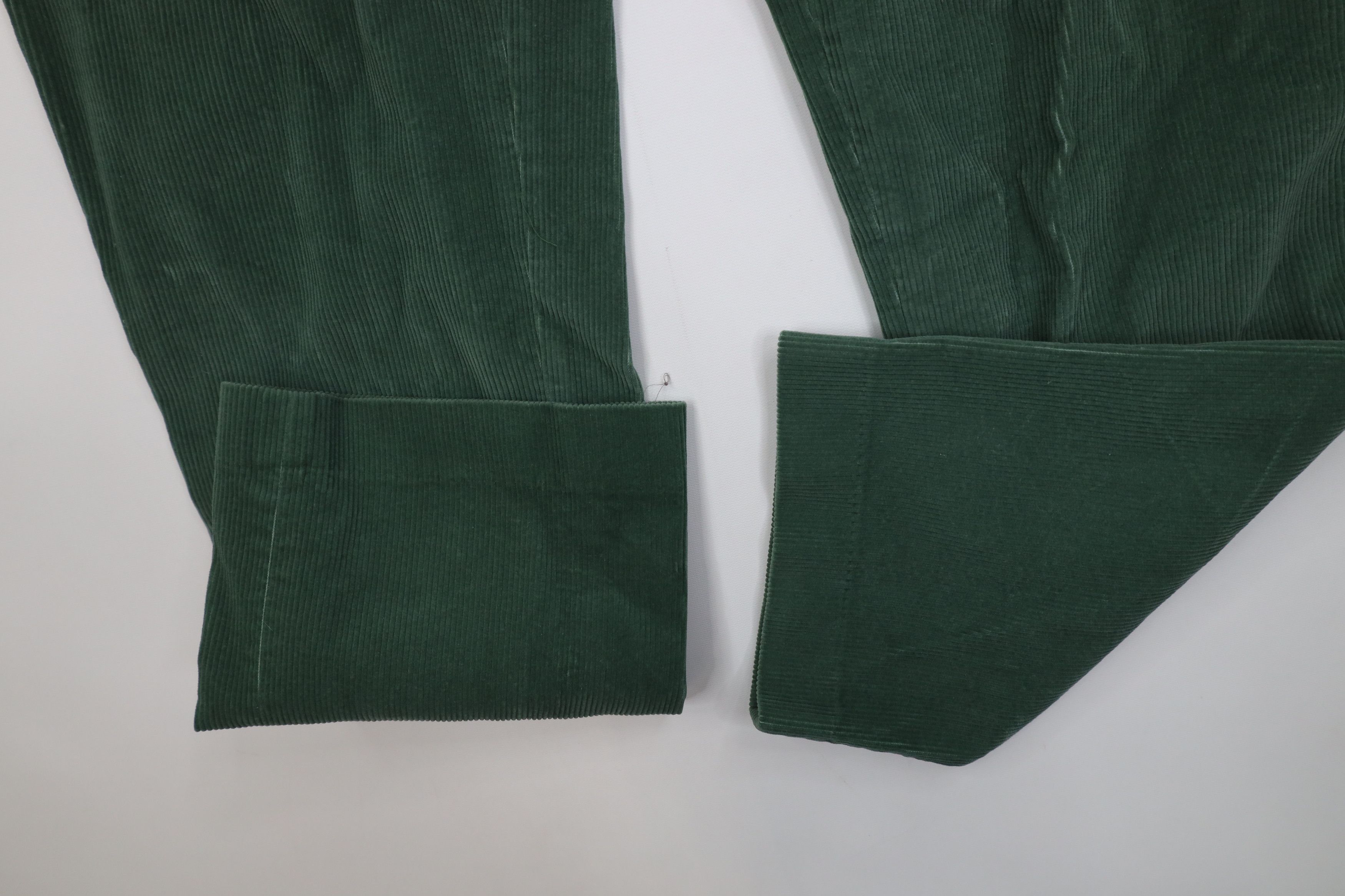 Lands' End Vintage 90s Y2K Lands End Wide Leg Corduroy Chino Pants Size US 38 / EU 54 - 5 Thumbnail