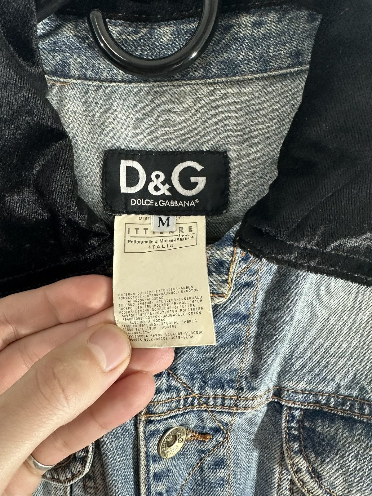 Dolce & Gabbana Dolce & Gabbana Denim Jacket Size M / US 6-8 / IT 42-44 - 4 Thumbnail
