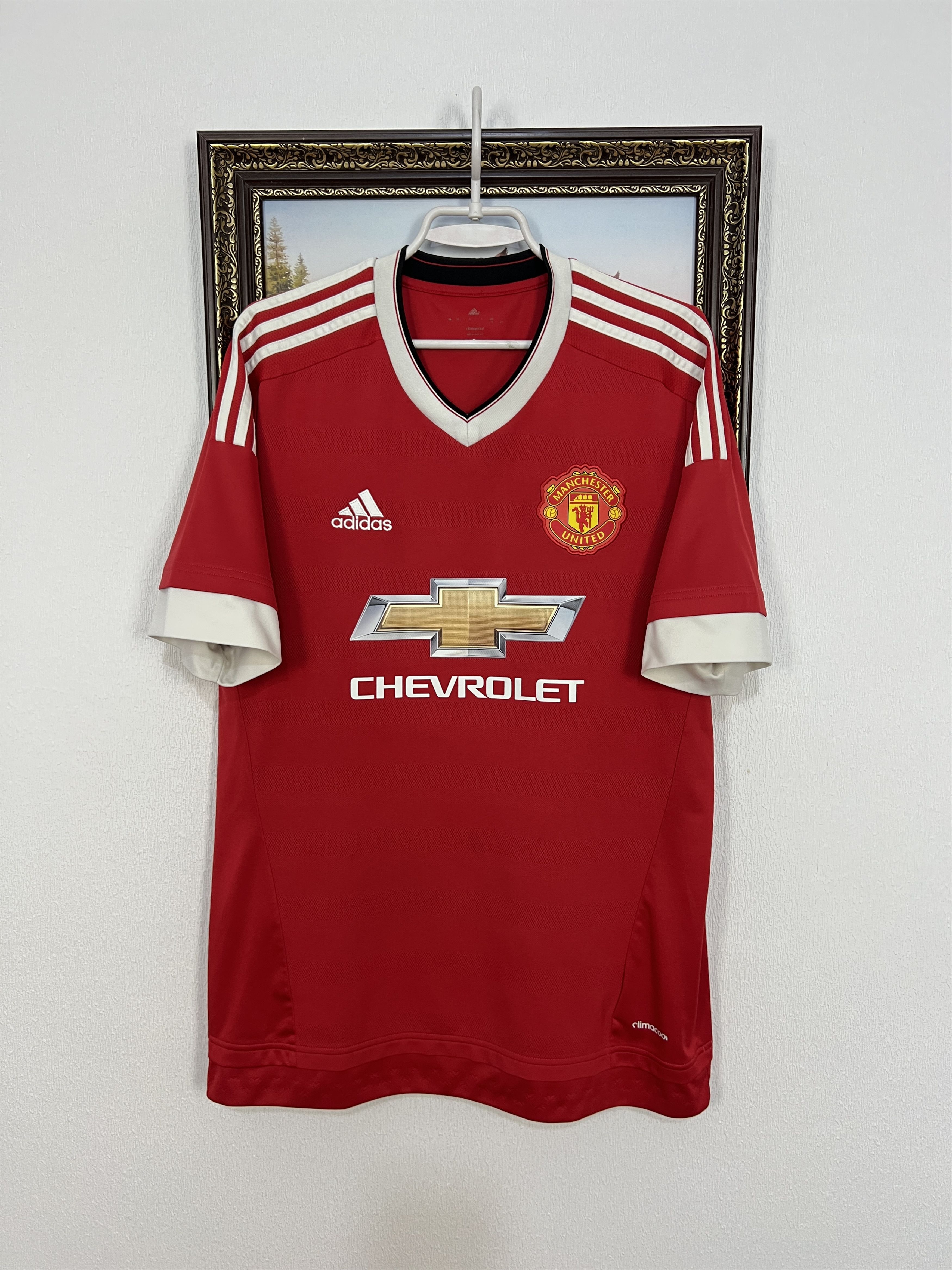 Adidas Manchester United Home football shirt 2015 Soccer Adidas Size US L / EU 52-54 / 3 - 1 Thumbnail