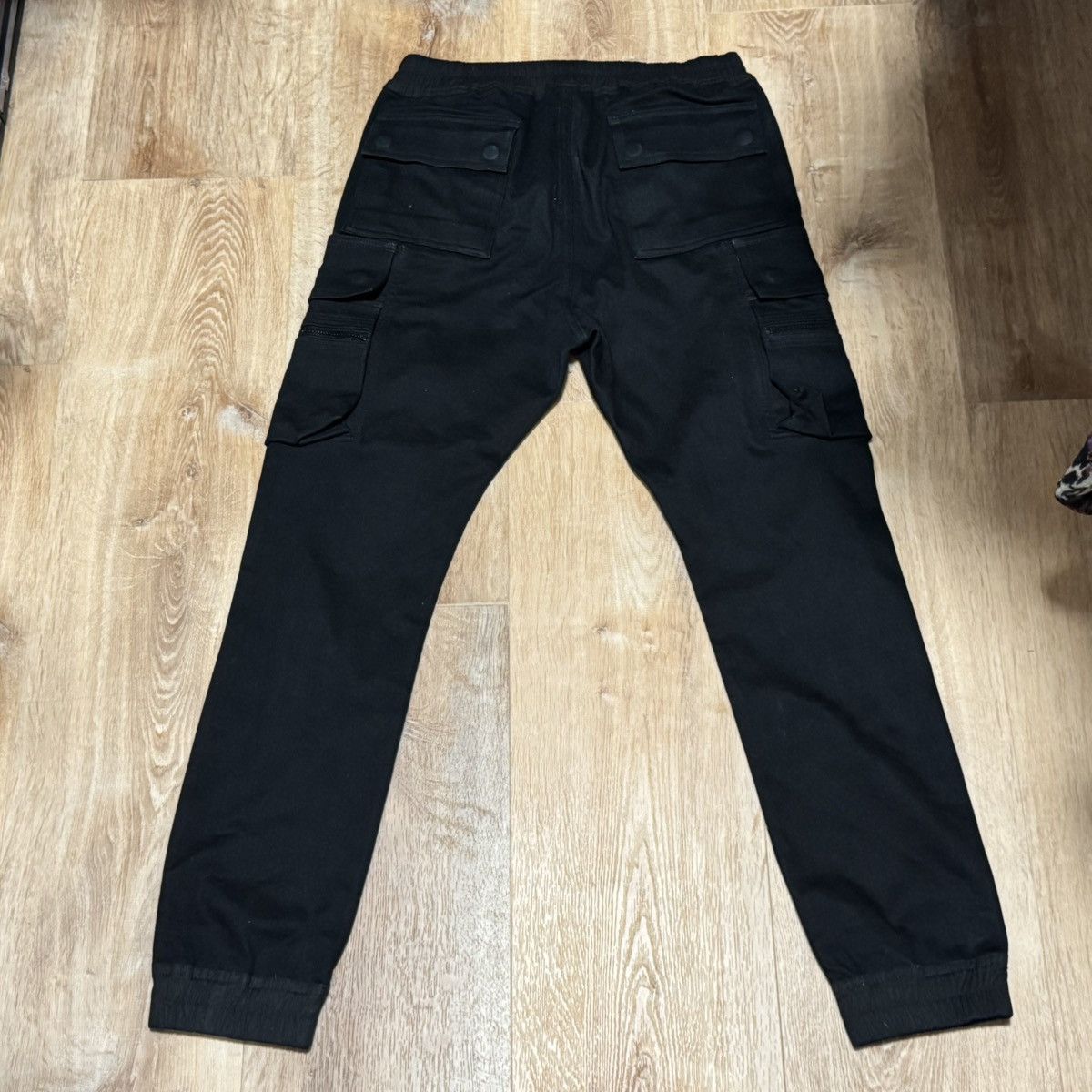 Rick Owens Rick Owens Mastodon stretch denim Cargo Joggers Size US 36 / EU 52 - 2 Thumbnail