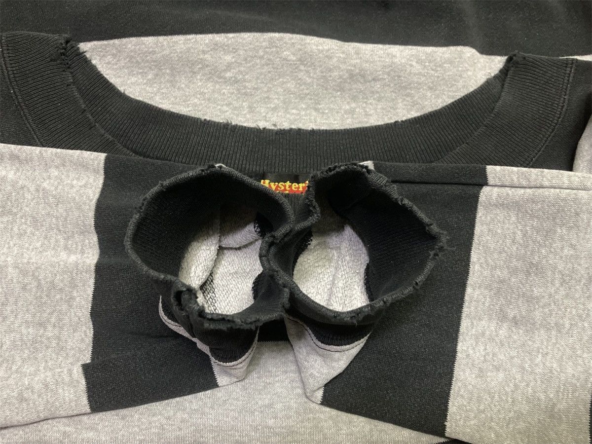 Hysteric Glamour Vintage Hysteric Glamour Wide-Neck Stripes Sweatshirt Size M / US 6-8 / IT 42-44 - 11 Thumbnail