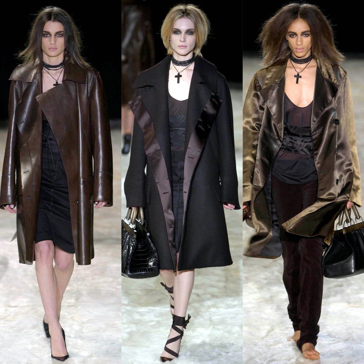 Gucci GUCCI by Tom Ford Fall 2002 Runway Cross | Necklace | Choker Size ONE SIZE - 15 Thumbnail