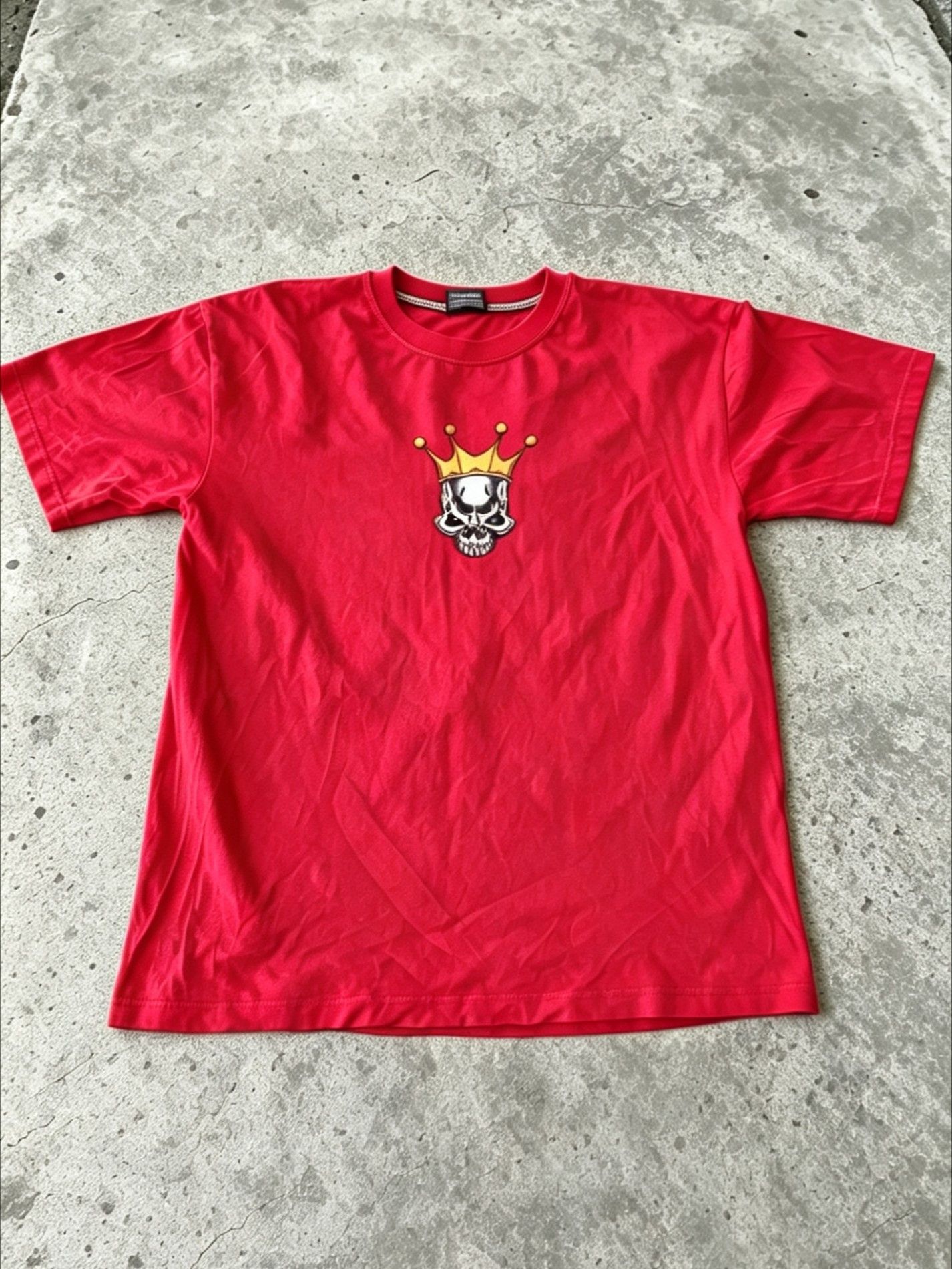 JNCO jnco skull wings red tshirt Size US XL / EU 56 / 4 - 1 Thumbnail