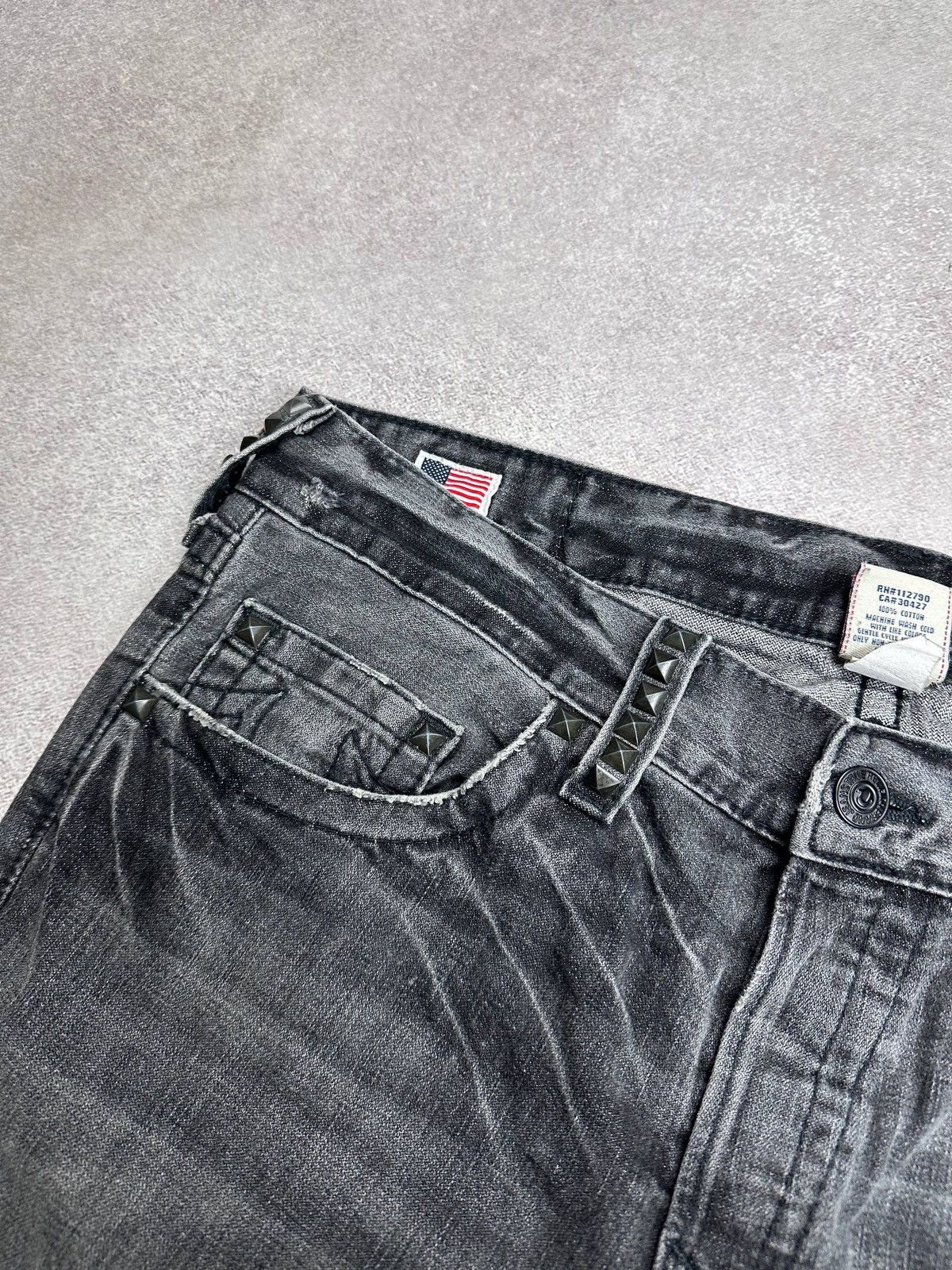 True Religion Vintage True Religion Rocco Baggy Jeans Rare 36 Straigth Size US 36 / EU 52 - 5 Thumbnail
