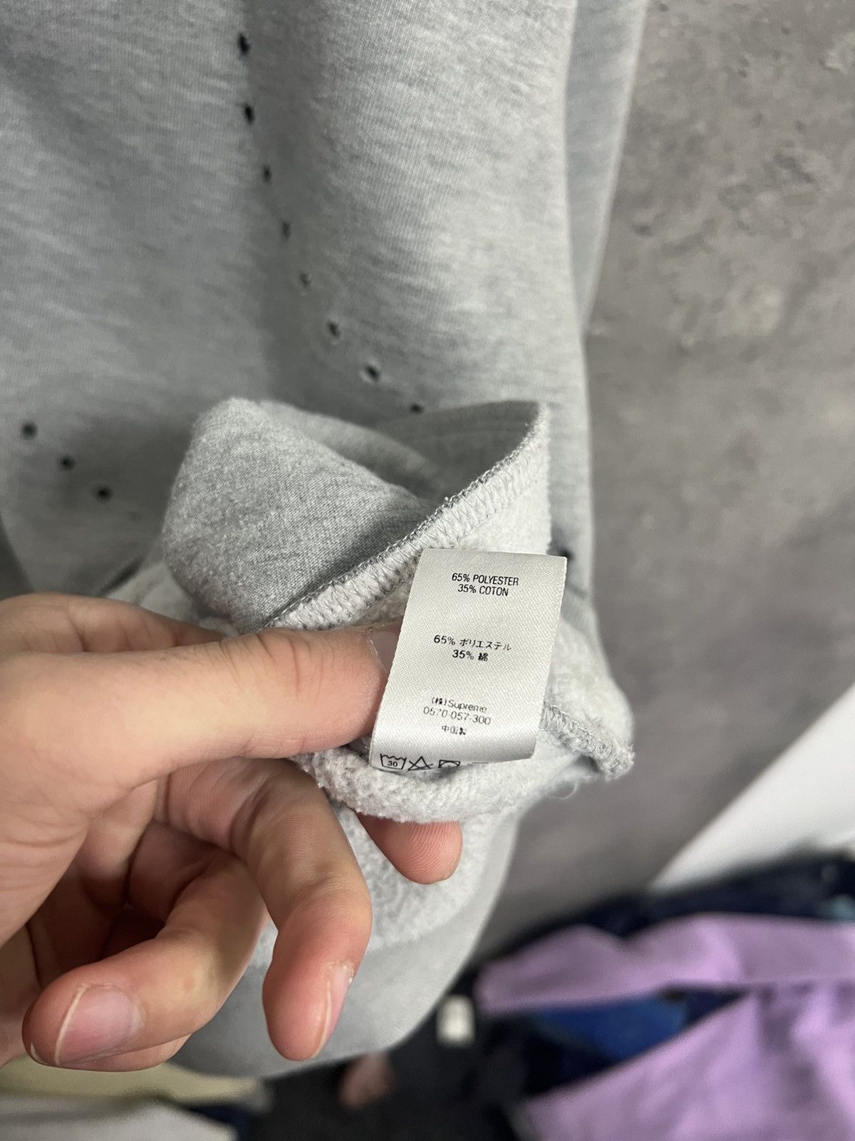 Supreme Supreme Laser Cut Hoodie Size US XL / EU 56 / 4 - 8 Thumbnail
