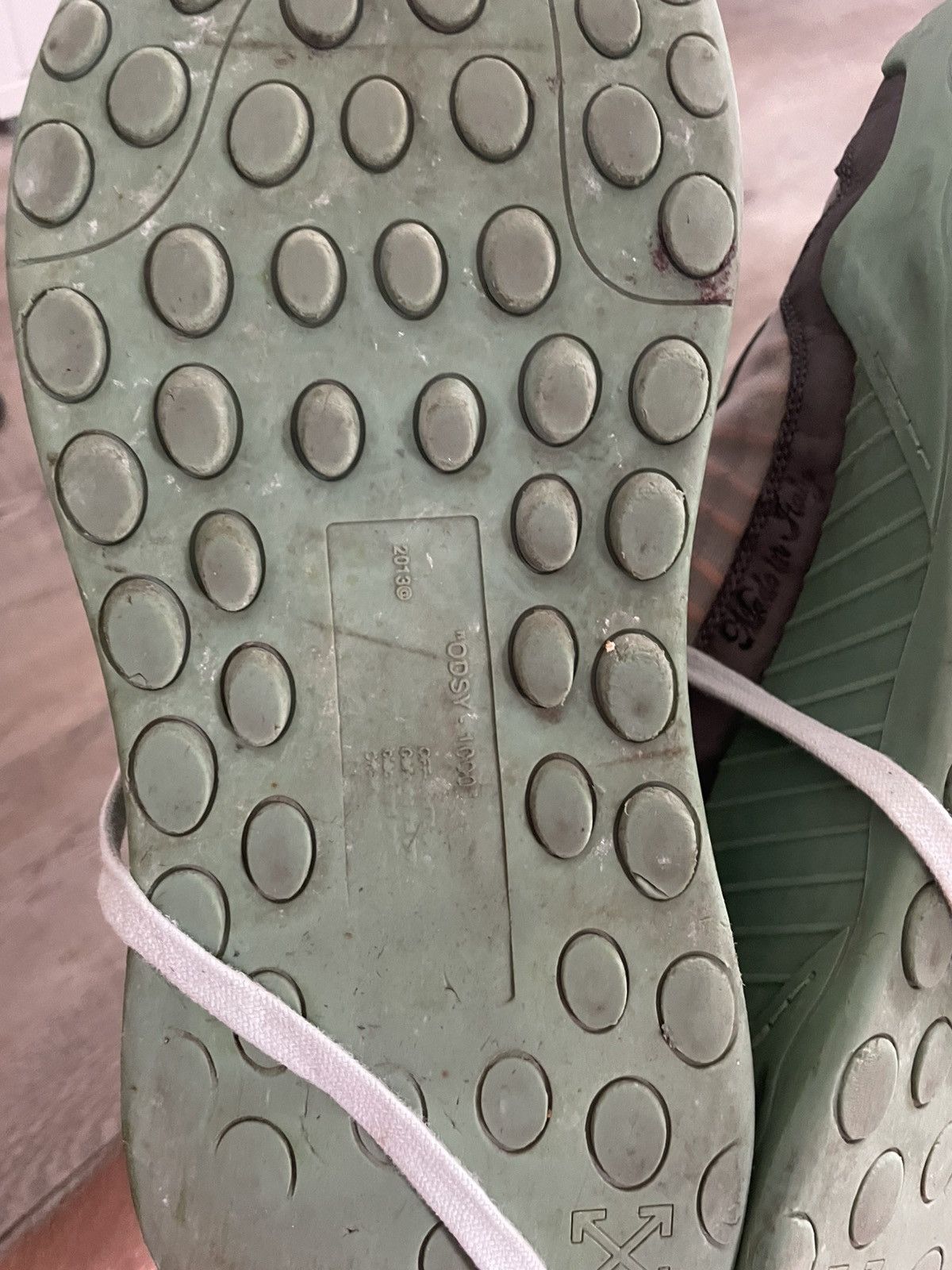 Off-White Off white odsy 1000 green Size US 9.5 / EU 42-43 - 12 Thumbnail