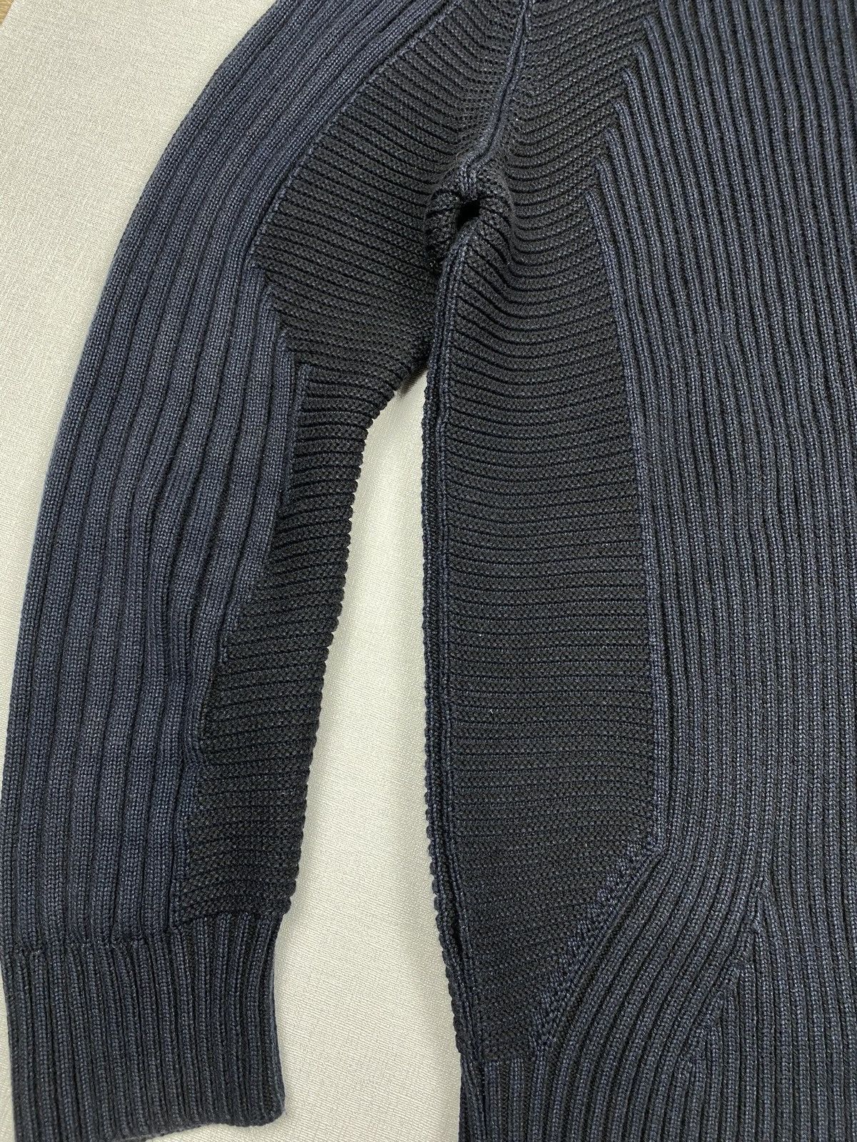 G-Star Men’s G-Star Raw Plated 3D Biker Knit Sweater size L Size US L / EU 52-54 / 3 - 3 Thumbnail