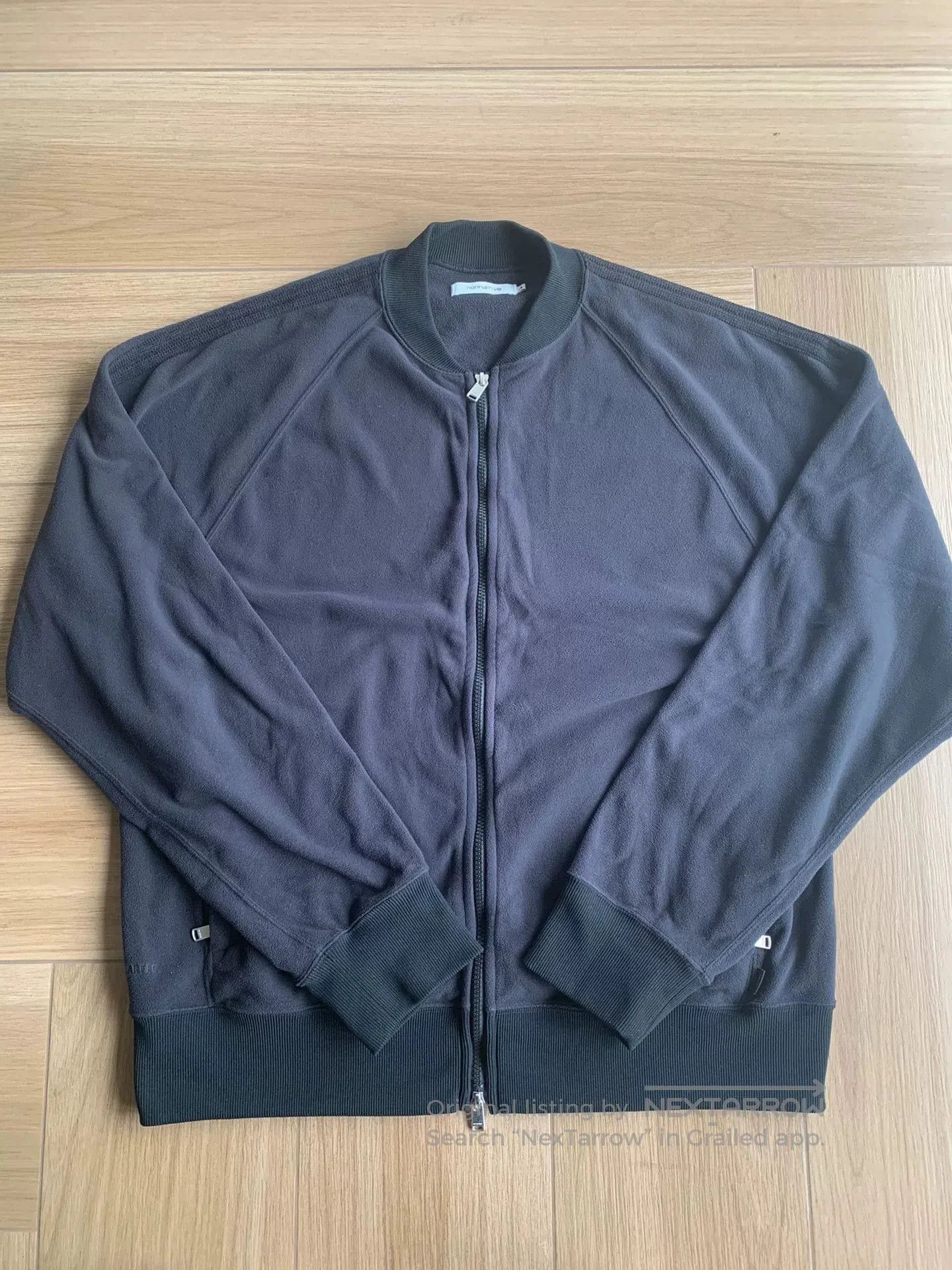 nonnative full zip blouson poly fleece jacket.