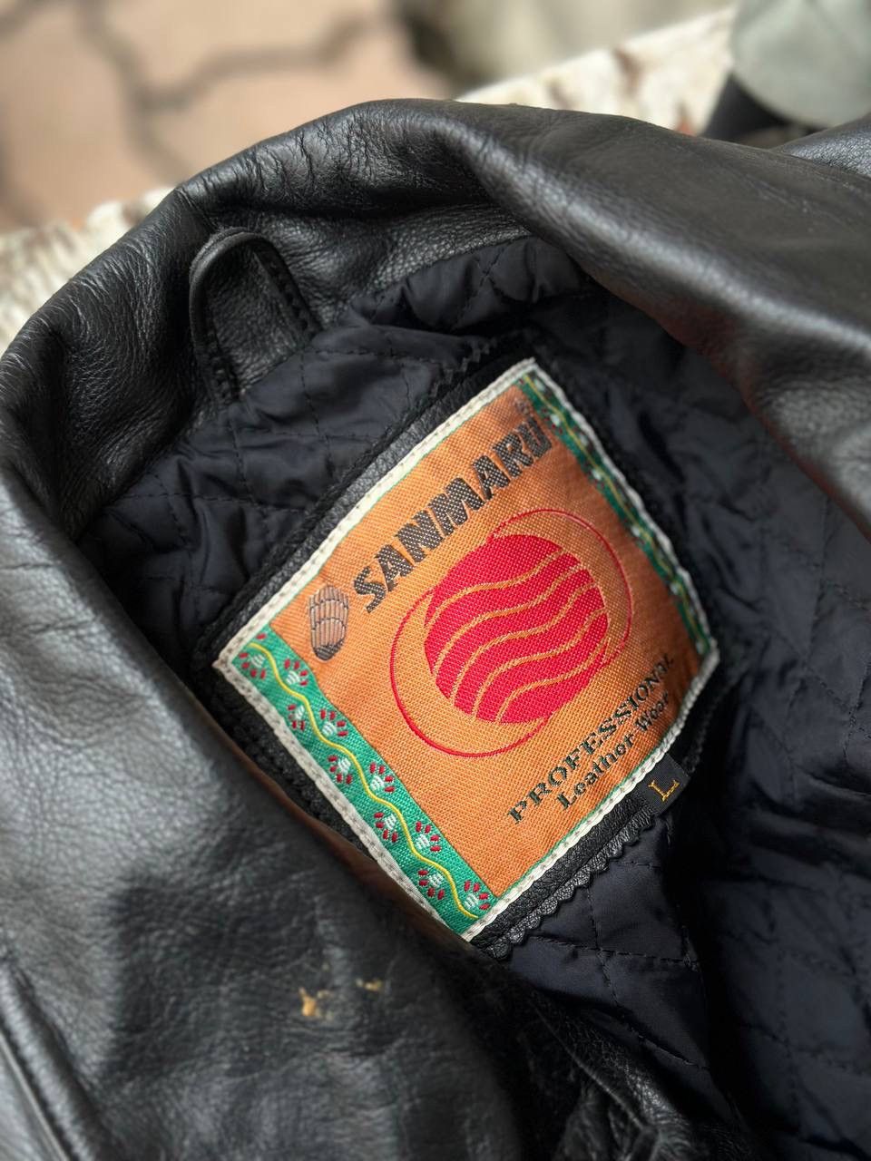 Cowboy Equipment VTG 90s Western Leather Moto Jacket Size L Sanmaru Y2K USA Size US L / EU 52-54 / 3 - 13 Thumbnail