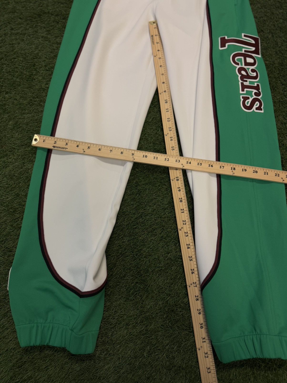 DENIM TEARS Denim Tears Green White Track Pants Size L Size US 34 / EU 50 - 8 Thumbnail