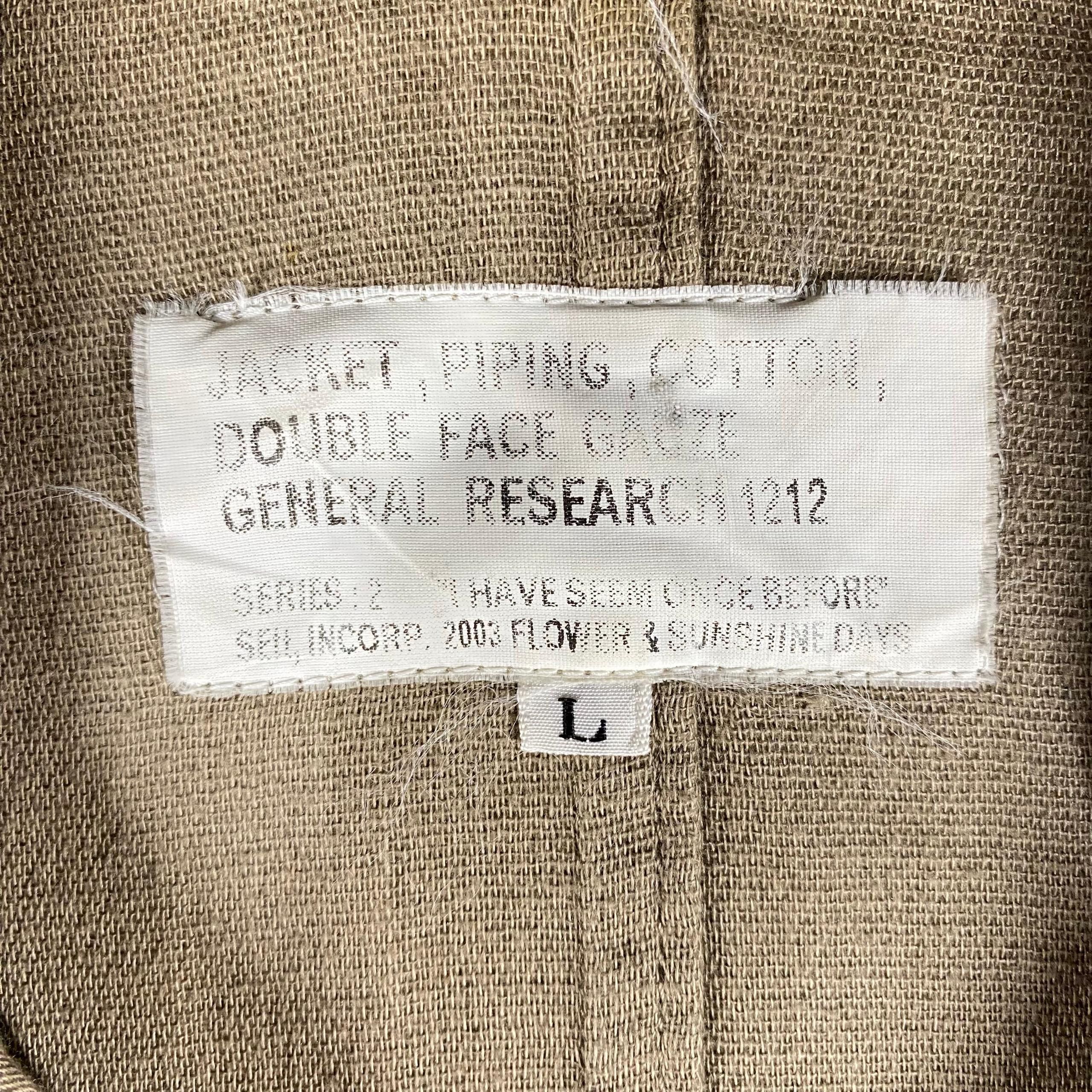 General Research Vintage General Research Millitary Jacket Size US L / EU 52-54 / 3 - 16 Thumbnail