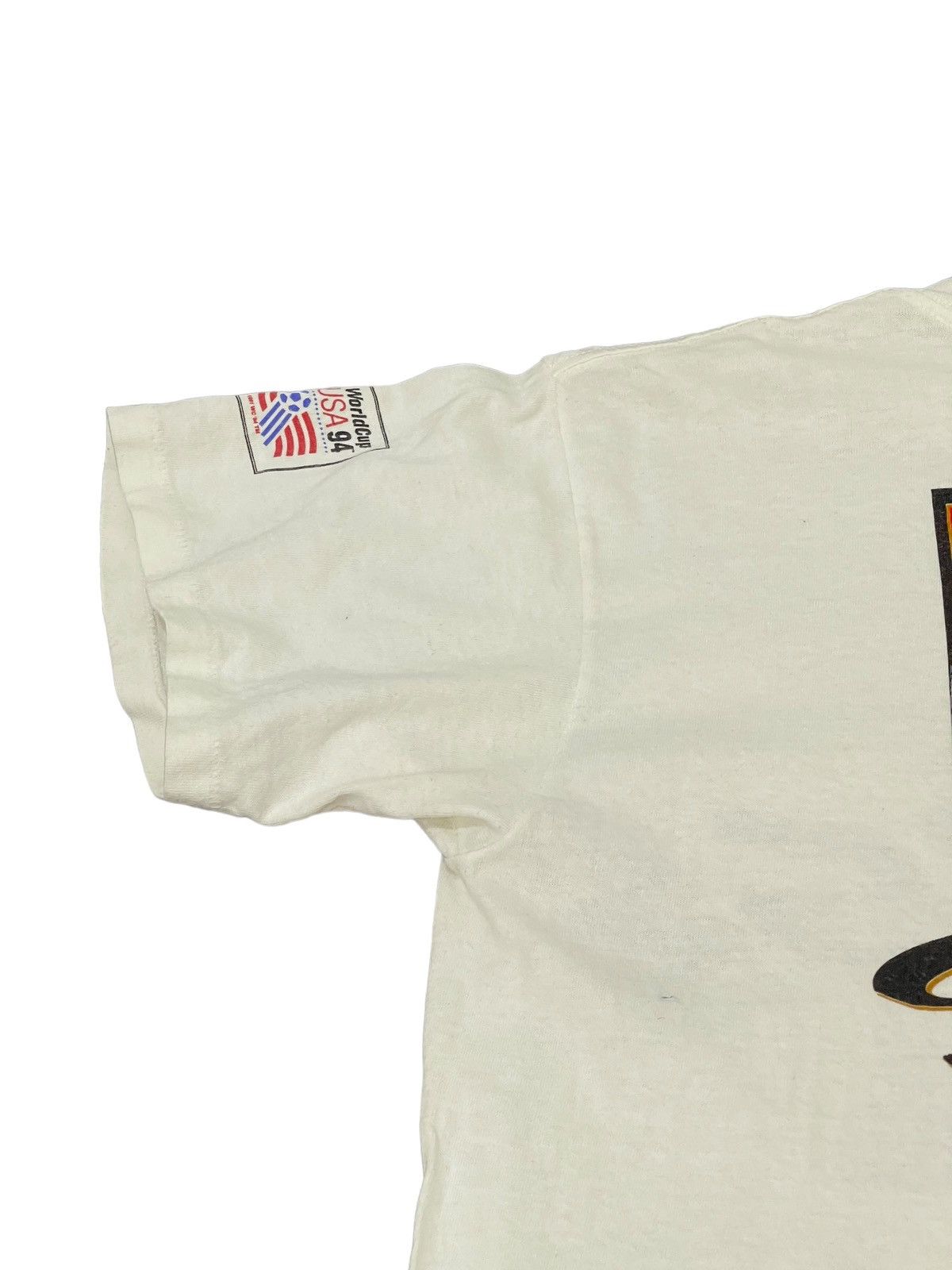 Vintage Vtg 1994 World Cup USA Swiss Team Football Tee 5🟩8 Size US M / EU 48-50 / 2 - 15 Thumbnail
