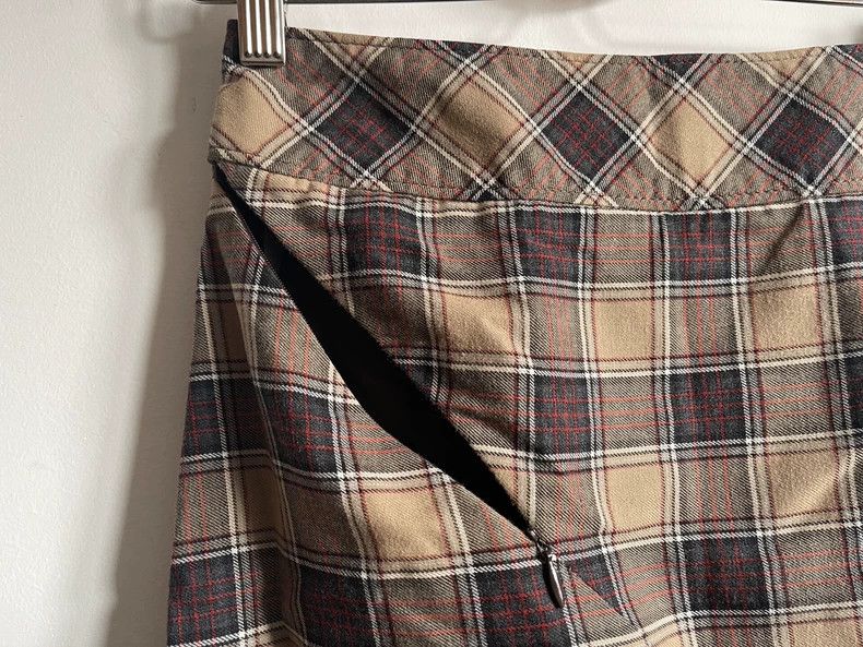 Vivienne Westwood Vivienne Westwood size2 Kaggle pleated slant zipper skirt Size 26" / US 2 / IT 38 - 6 Thumbnail