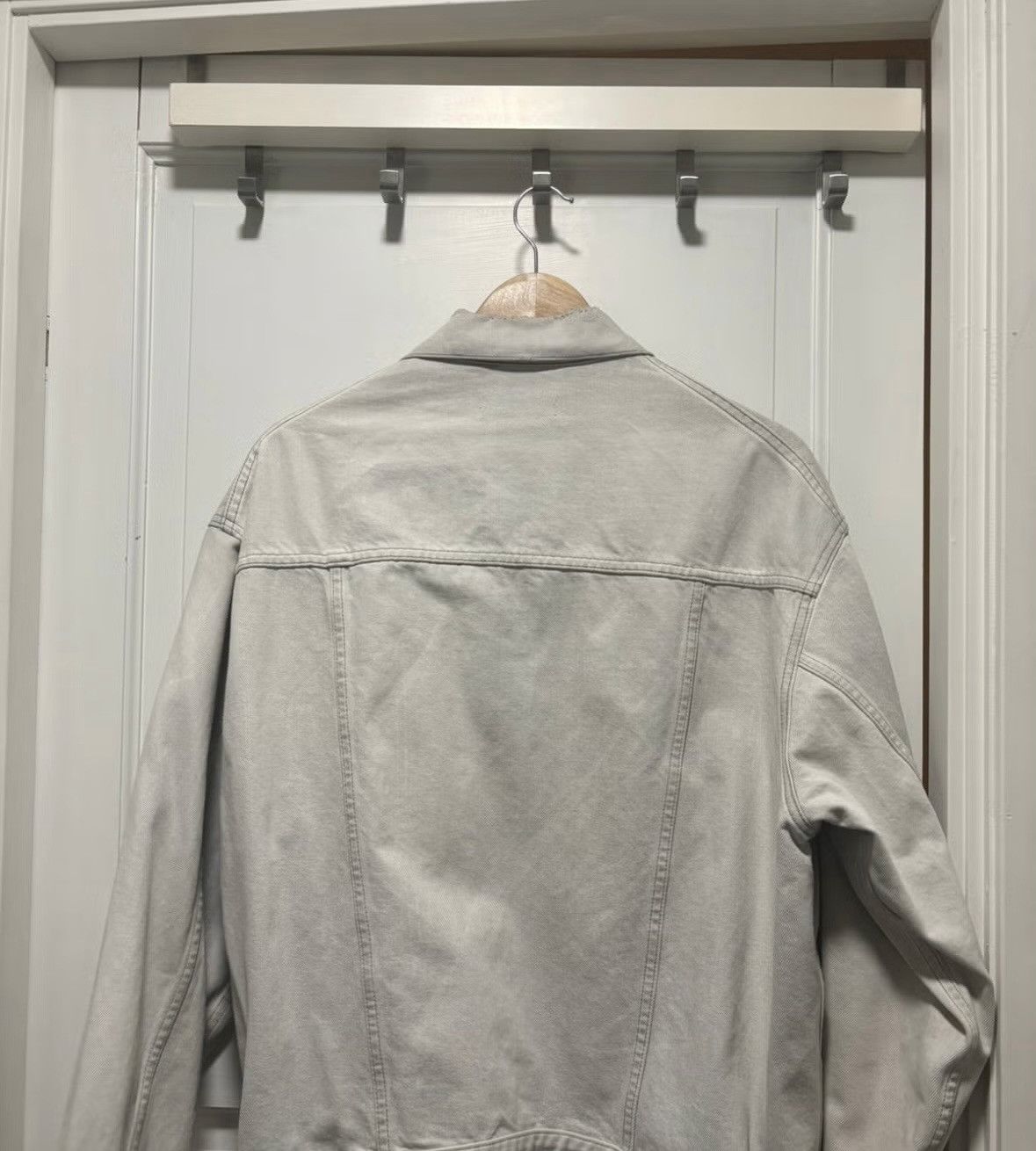 Balenciaga Balenciaga front logo denim jakke( Size US L / EU 52-54 / 3 - 2 Thumbnail