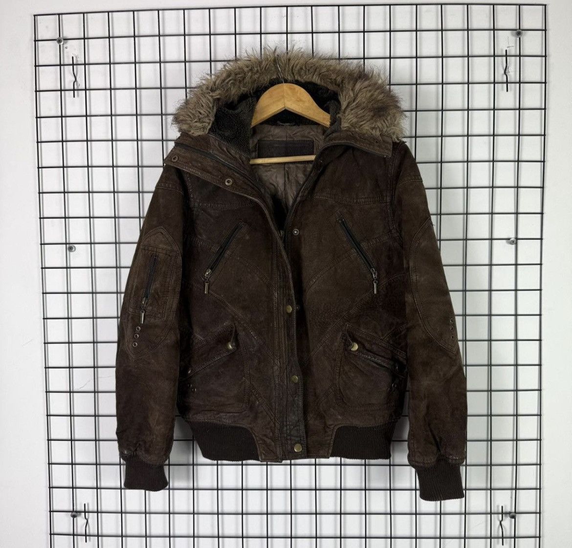 Japanese Brand Genuine leather fur coat jacket Size US M / EU 48-50 / 2 - 1 Thumbnail