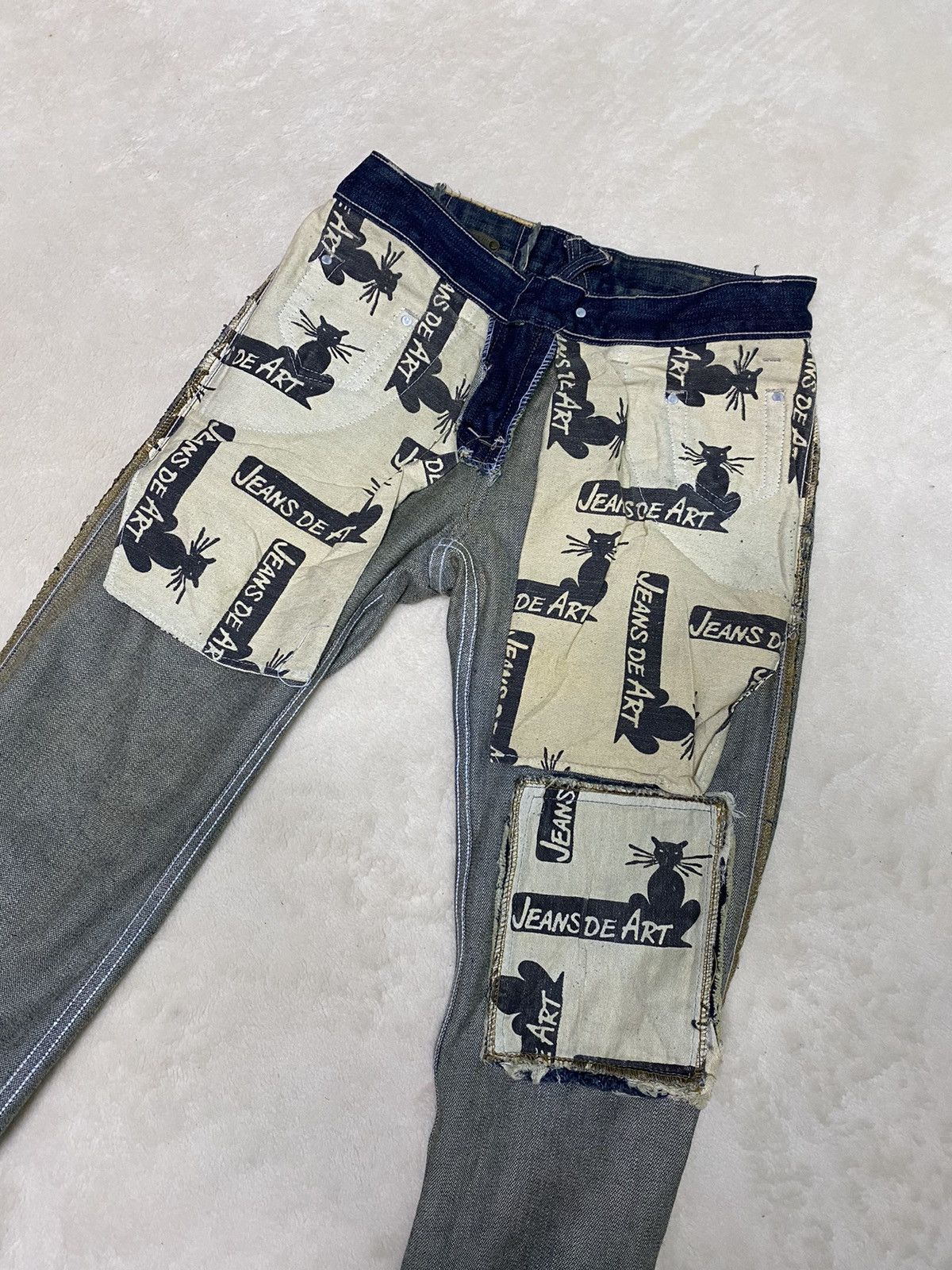 Hysteric Glamour Jeans de art flared jean Size US 31 - 9 Thumbnail