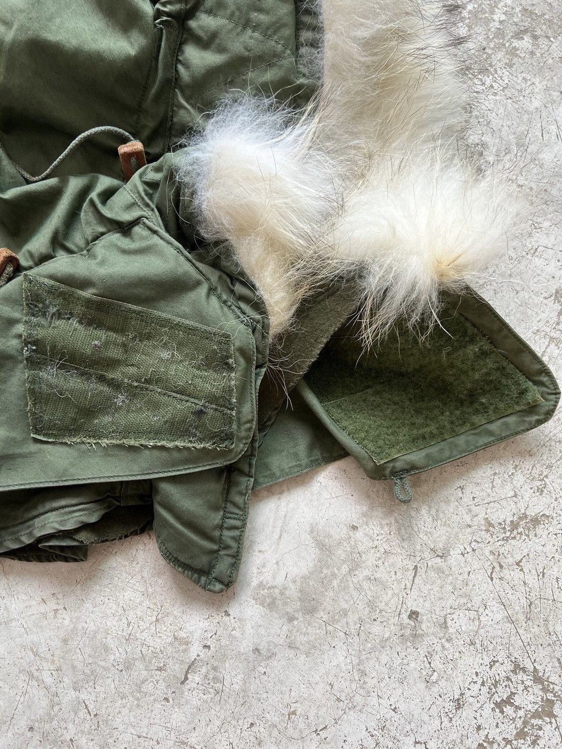 Vintage 70s Vintage Military Fur Hood Size ONE SIZE - 8 Thumbnail