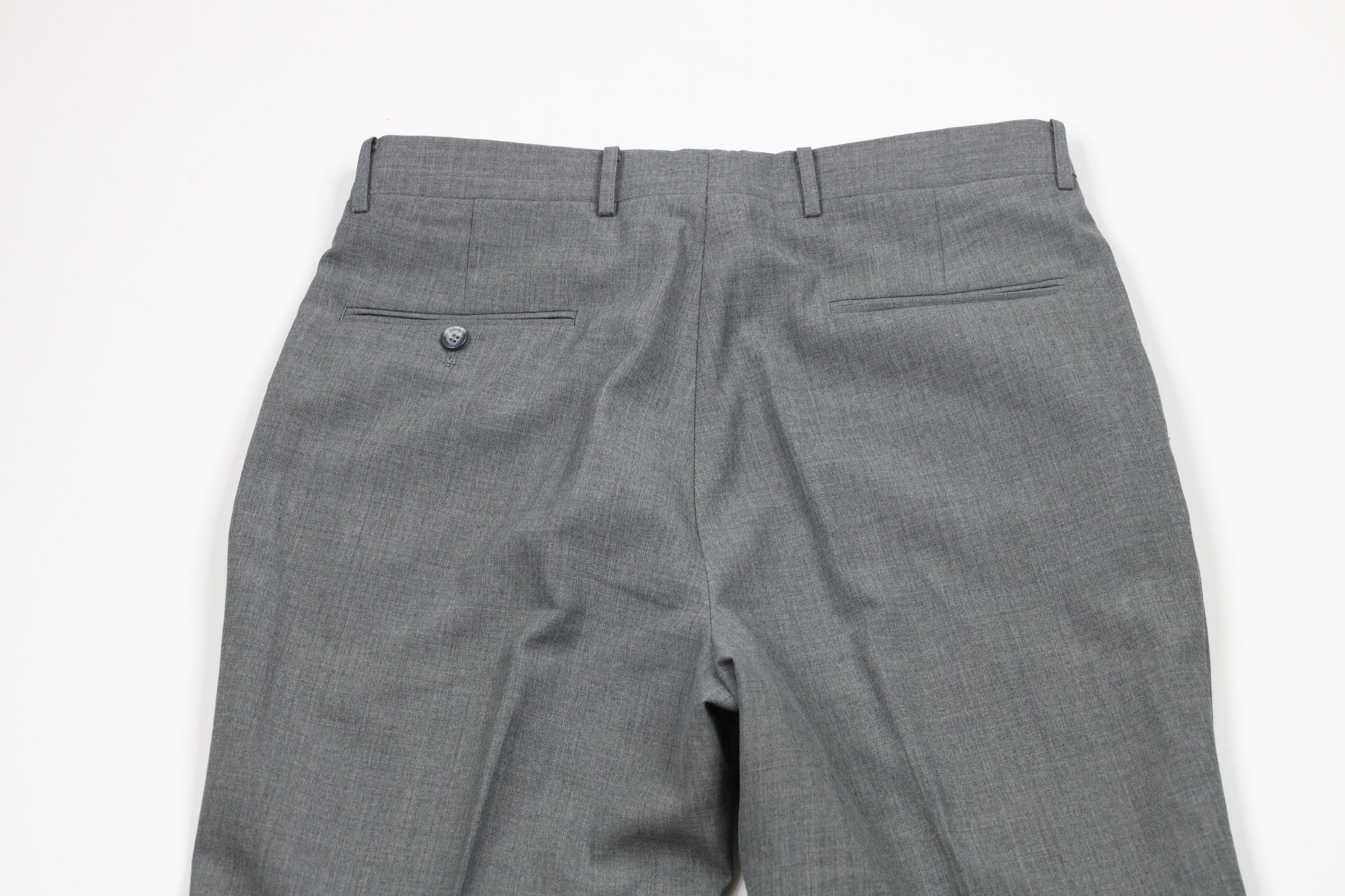 Vintage Vintage 70s Streetwear Wool Flared Wide Leg Chino Pants Size US 32 / EU 48 - 11 Thumbnail