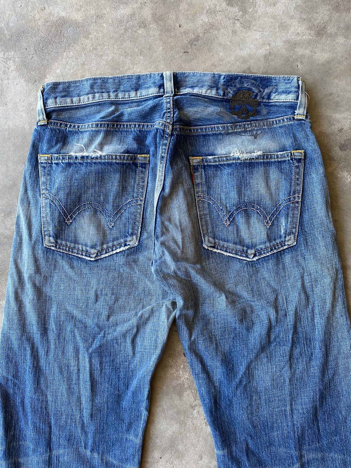 20471120 × Beauty Beast × Edwin edwin distressed pant 503 Size US 32 / EU 48 - 3 Thumbnail