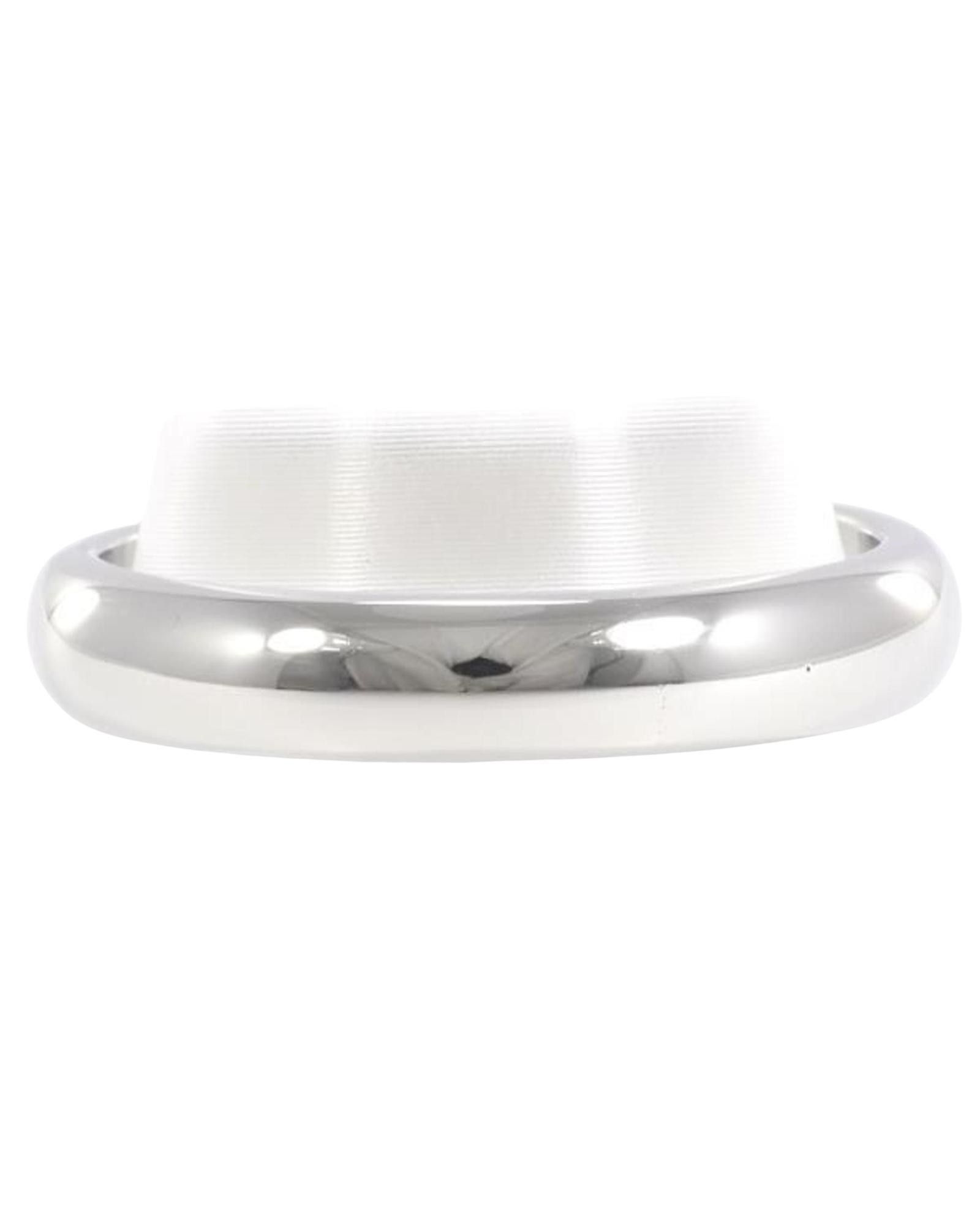 image of Cartier Platinum Wedding Ring in Silver, Women's