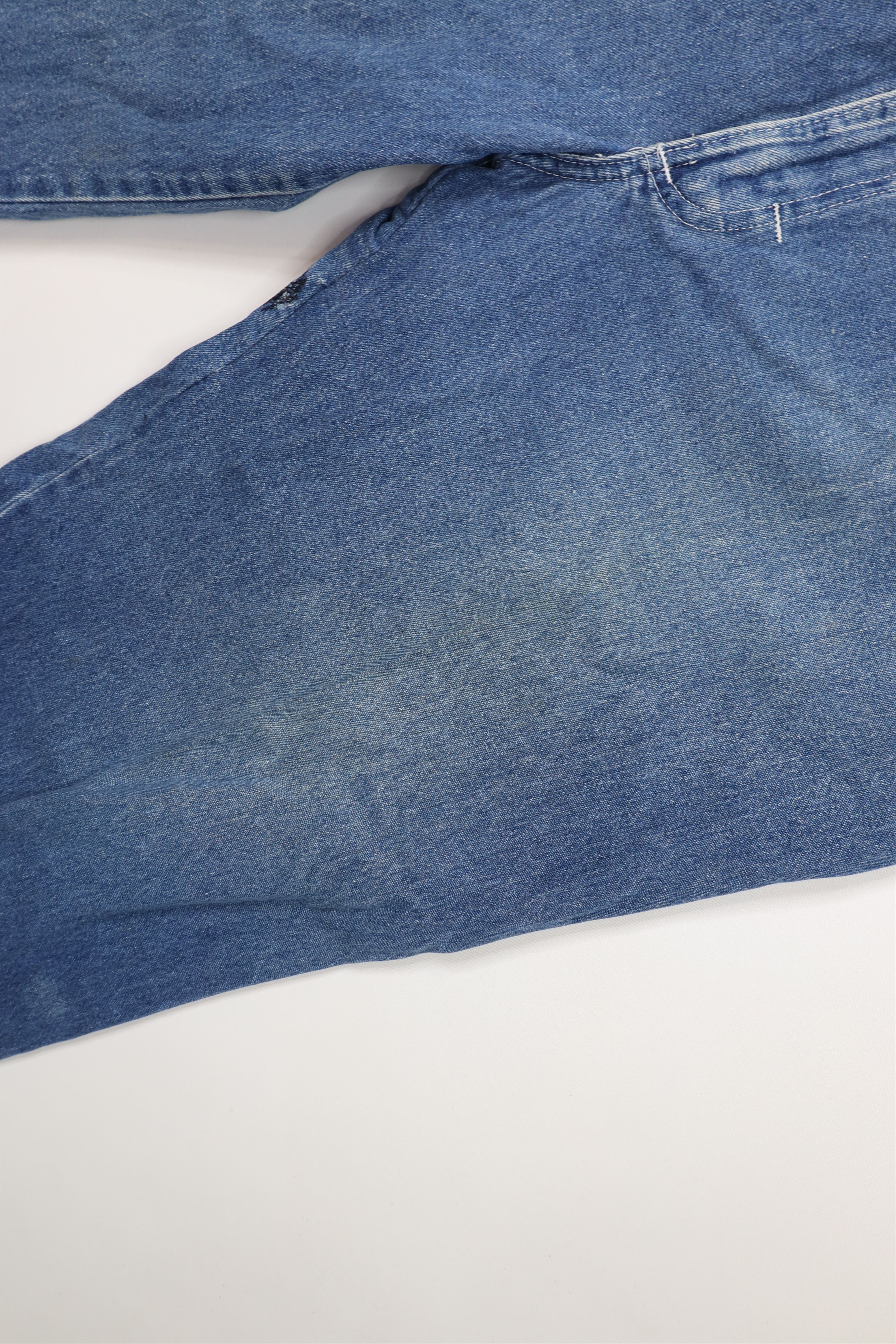 Vintage Vintage 90s Streetwear Workwear Wide Leg Dungaree Jeans USA Size US 44 / EU 60 - 7 Thumbnail
