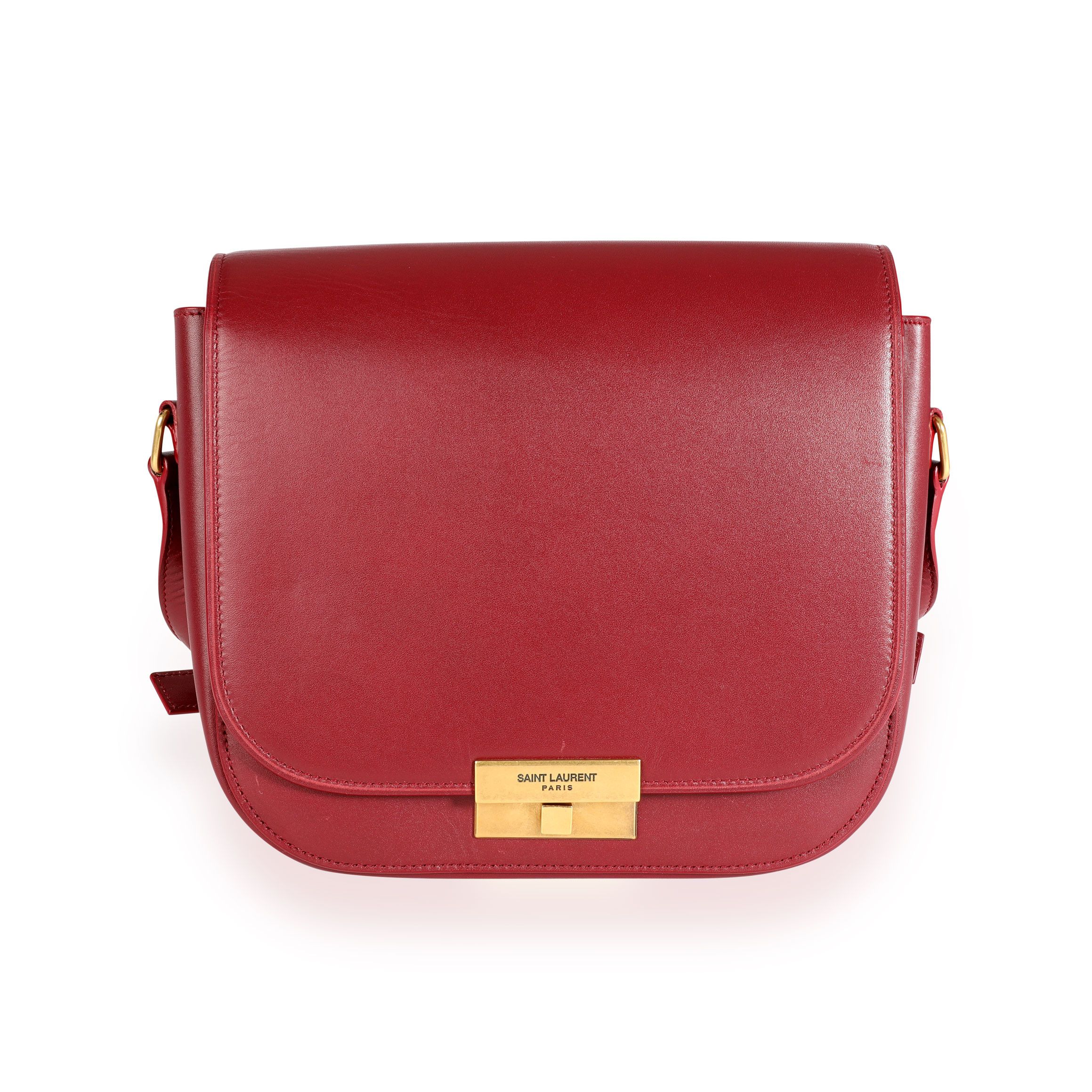 Yves Saint Laurent Amaretto Calfskin Betty Messenger Bag