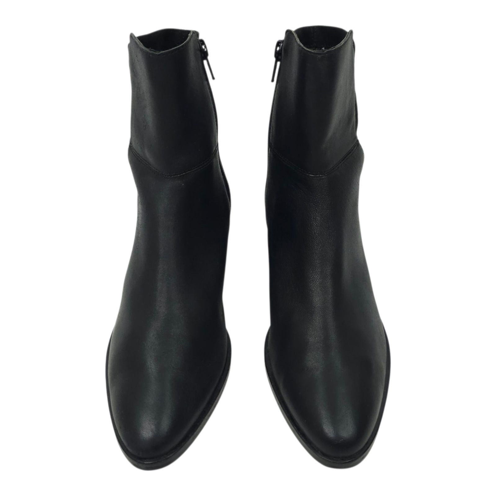 Anthropologie Anthropologie Side Zip Ankle Boots Womens 7.5 M Black Leathe Size US 7.5 / IT 37.5 - 13 Thumbnail