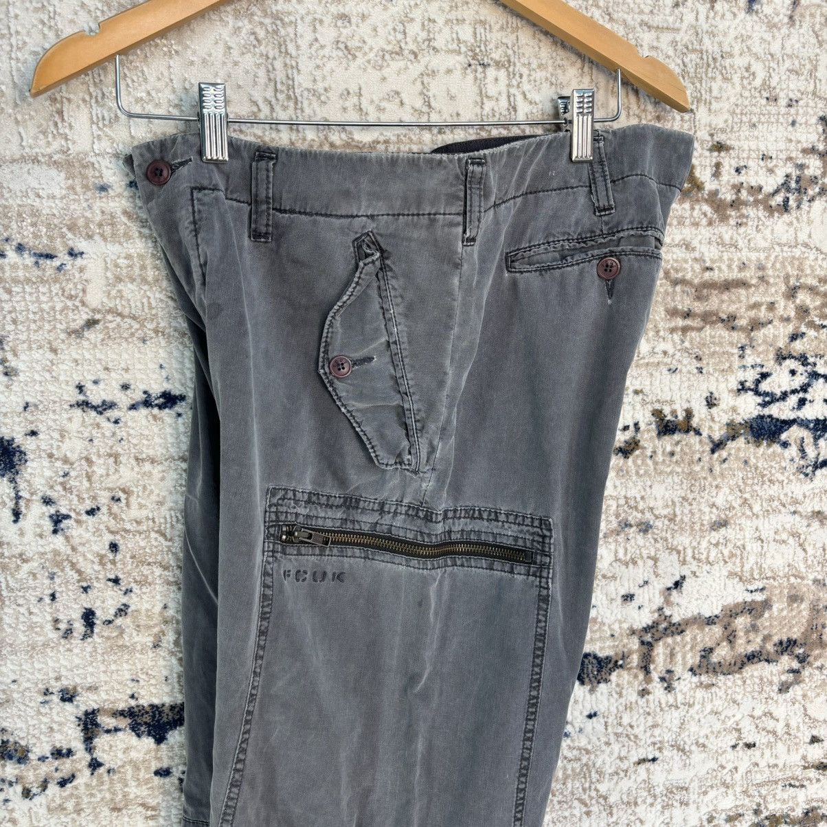 FCUK FCUK Cargo Pants Multi Zipper Pocket Streetwear Design Size US 32 / EU 48 - 20 Thumbnail