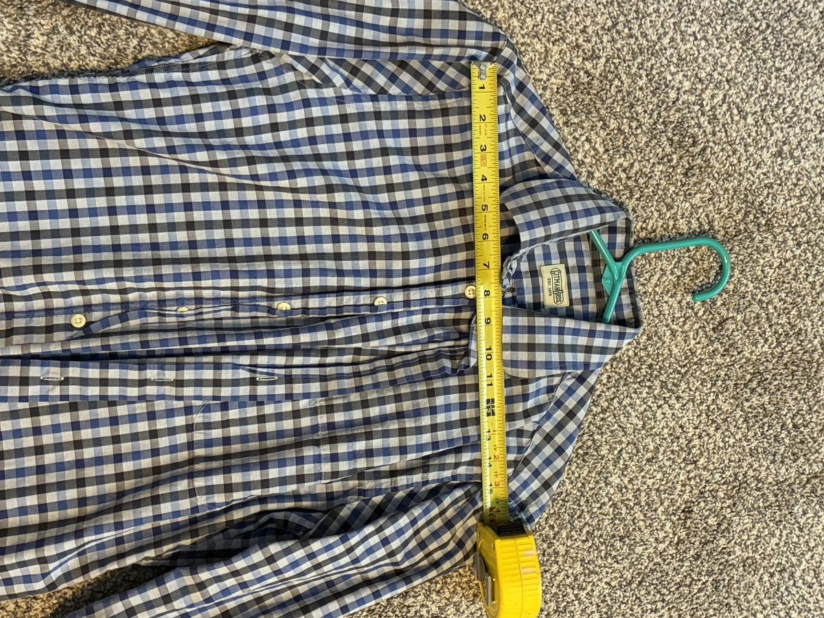 Gitman Bros. Vintage Gitman Bros Vintage blue black checkered long sleeve Size US M / EU 48-50 / 2 - 4 Thumbnail