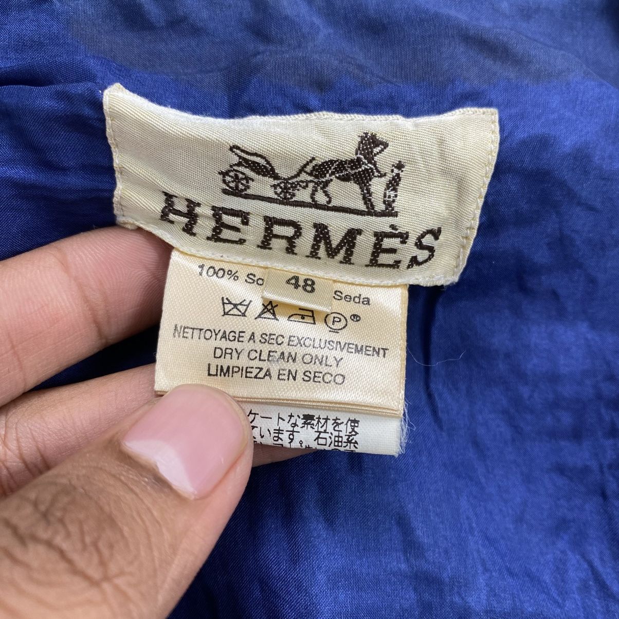 Hermes 1990s Vintage Hermes Paris New Orlens Creole Jazz Silk Vest Size US M / EU 48-50 / 2 - 8 Thumbnail