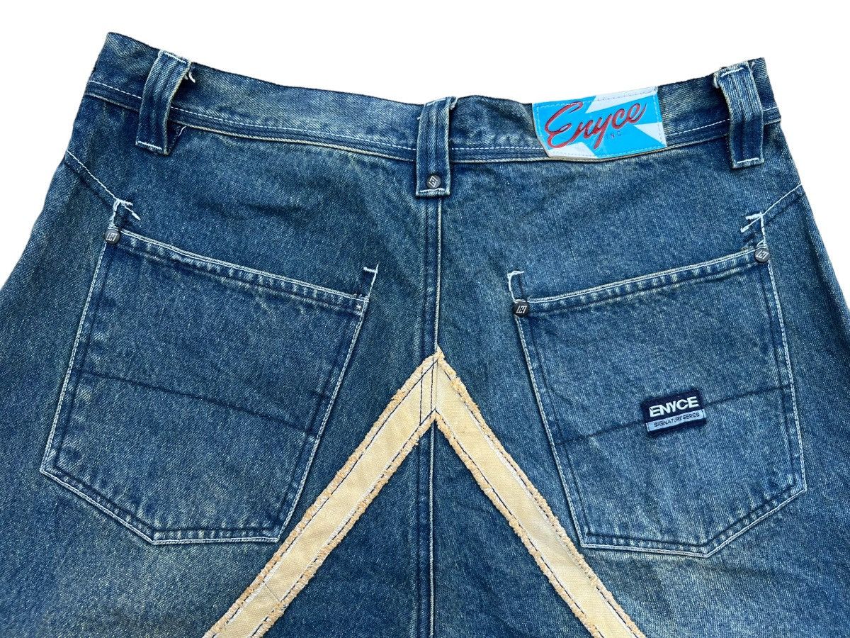 Enyce Enyce Y2K Multipocket Wide Baggy Denim Jeans 34x34 Size US 34 / EU 50 - 7 Thumbnail