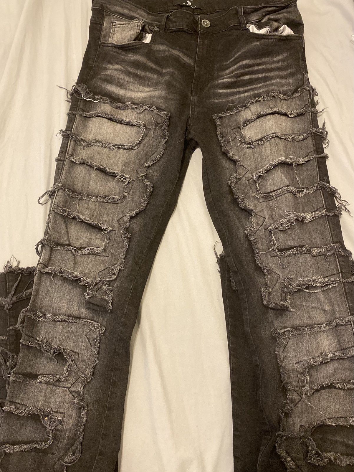 Other Focus mens stacked jeans Size US 38 / EU 54 - 3 Thumbnail