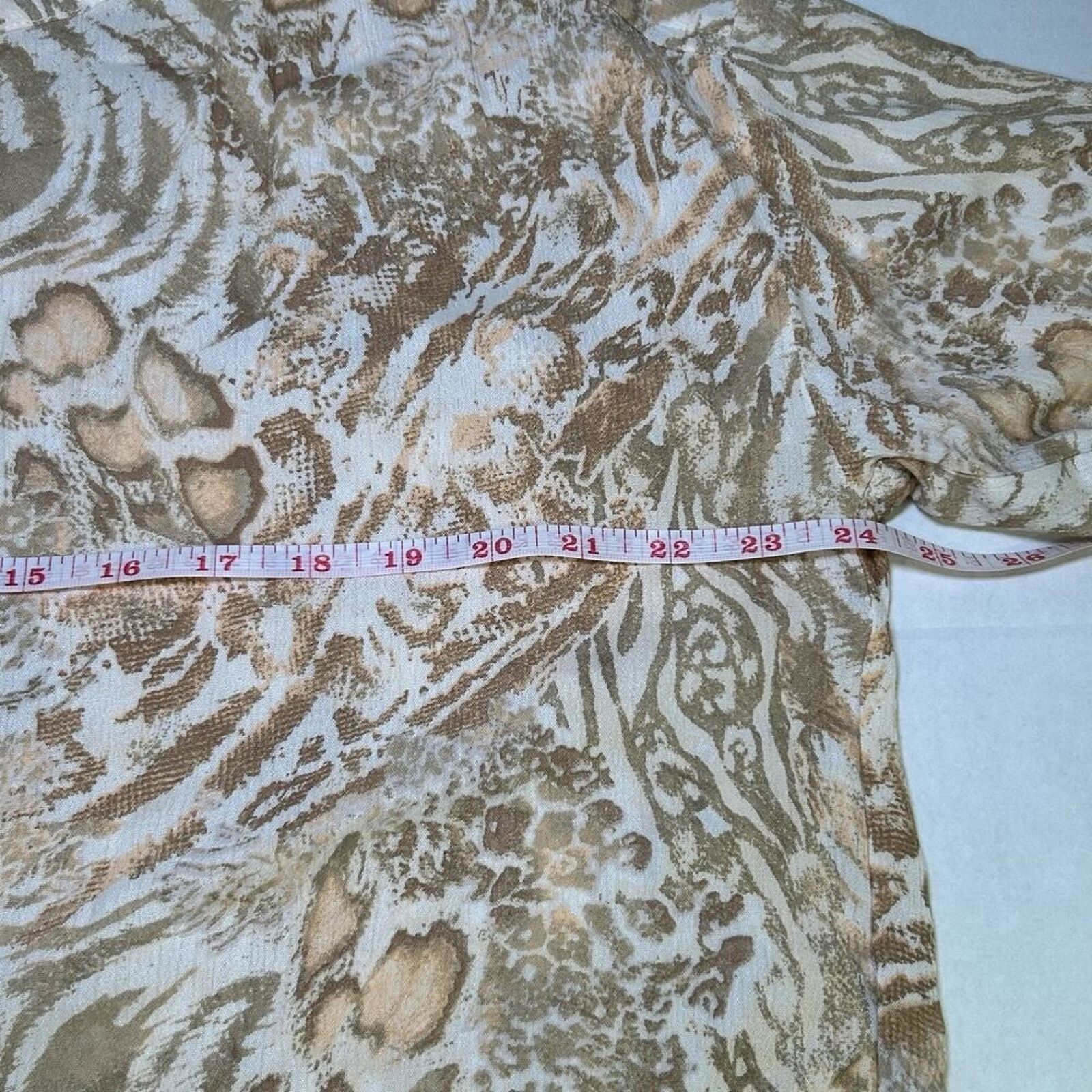Nine West Nine West Jeans Gisella 3/4 Sleeve Multicolor Hi/Lo Sz L Size M / US 6-8 / IT 42-44 - 7 Thumbnail
