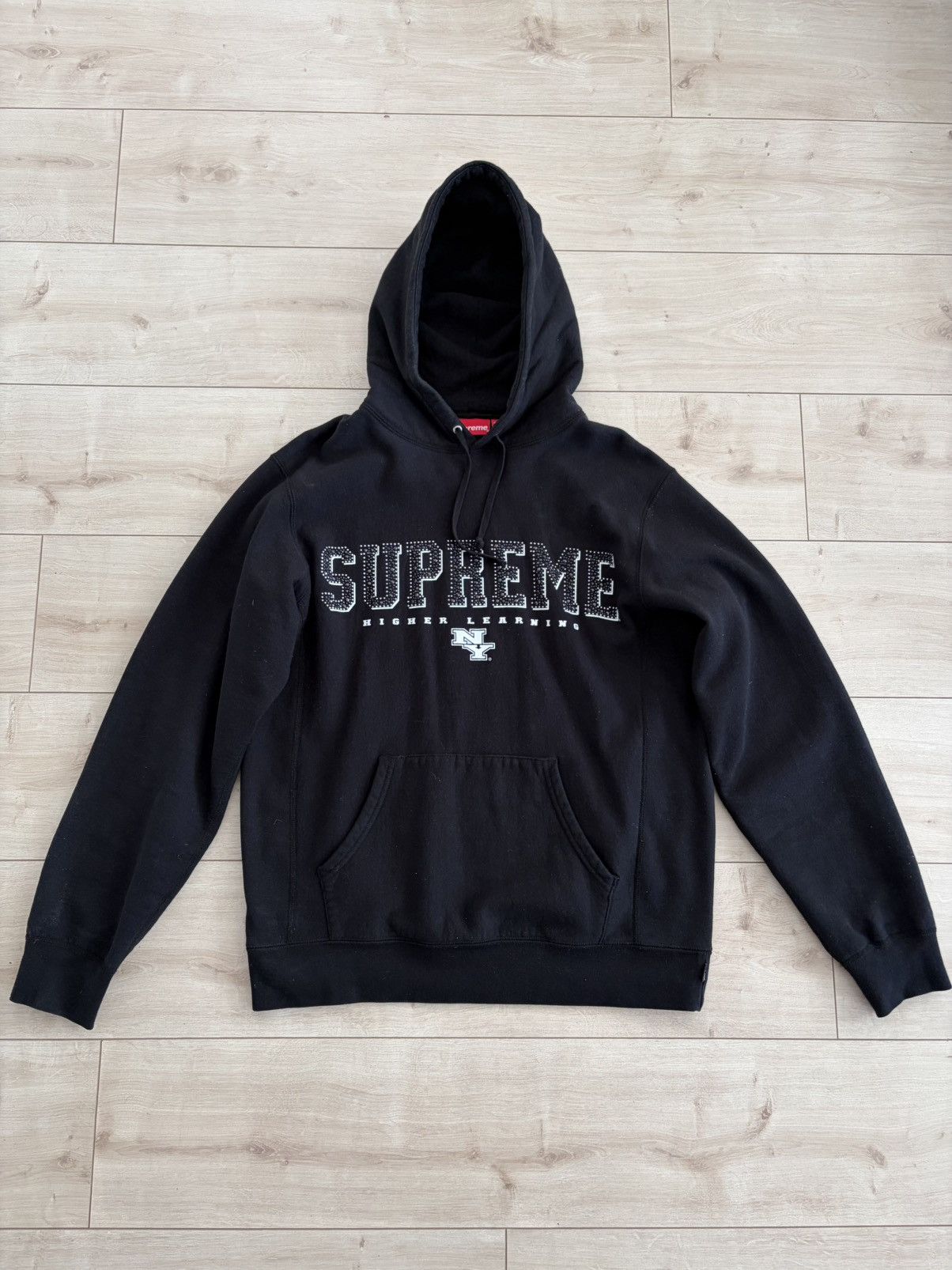 Supreme Supreme Restless Youth Hoodie SS20 Black | Grailed