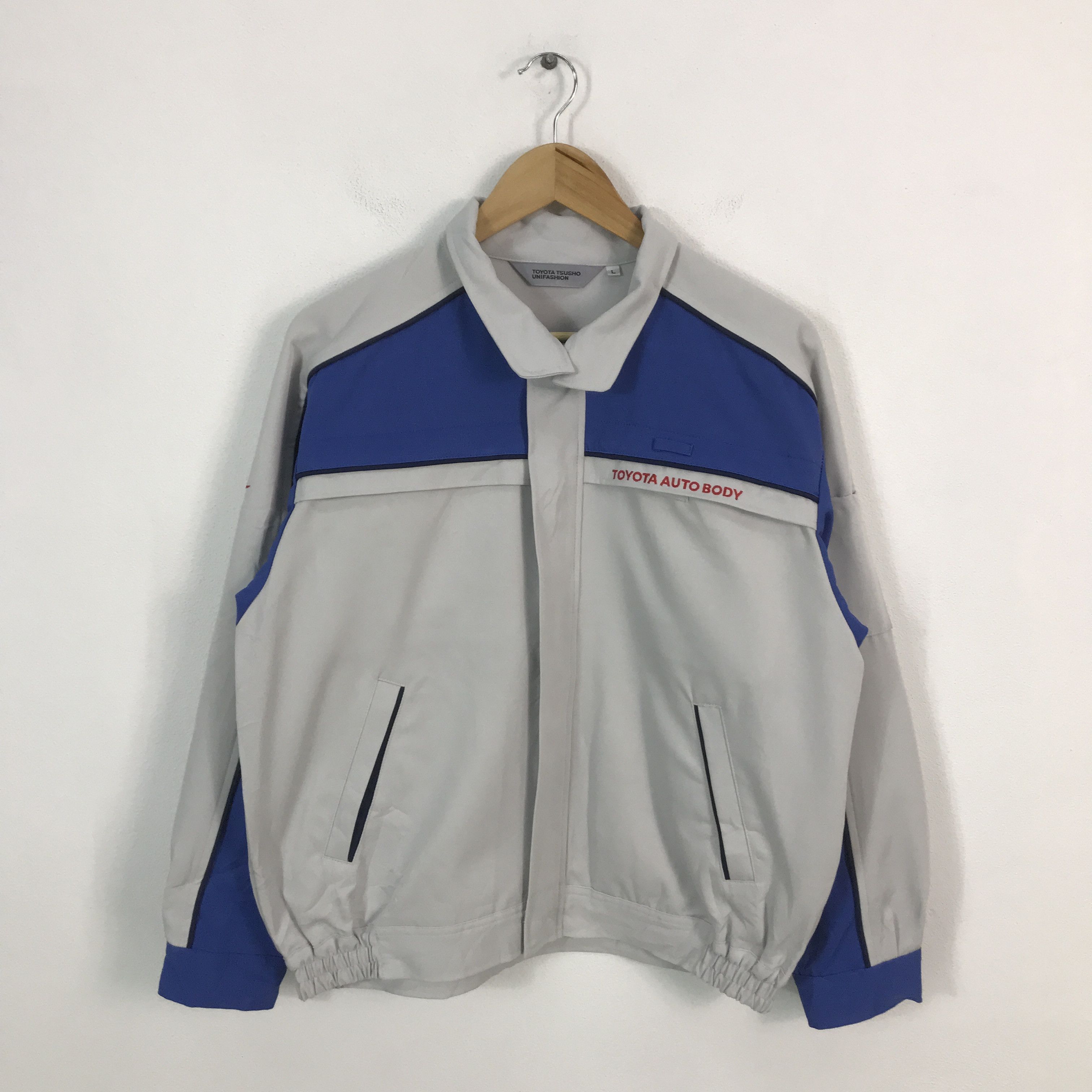 Japanese Brand vintage Toyots Auto Body uniform japan jacket Size US L / EU 52-54 / 3 - 2 Thumbnail