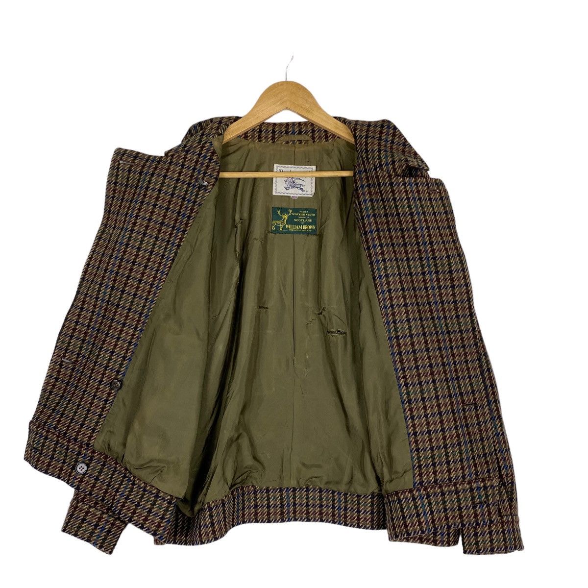 BURBERRYS × WILLIAM BROWN ダブル ツイード バーバリー BURBERRYS × WILLIAM BROWN オールド ダブル ツイード