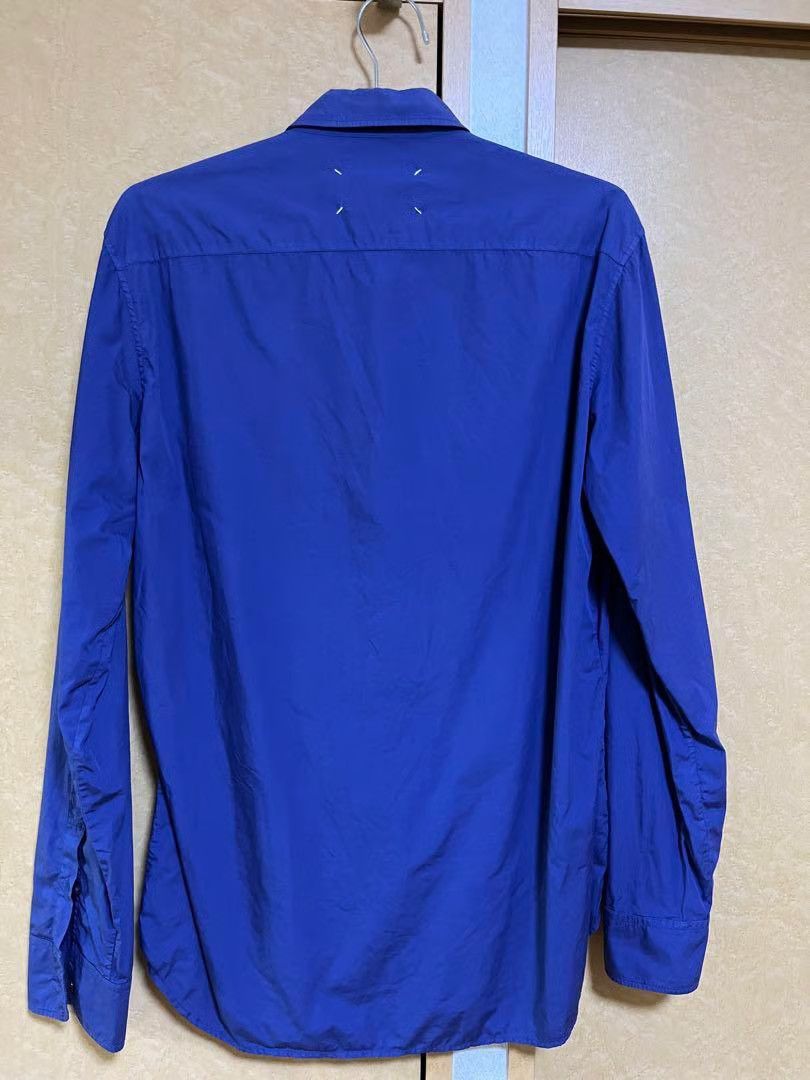 Maison Margiela o1tko10825 Shirt in Navy Size US XL / EU 56 / 4 - 5 Thumbnail