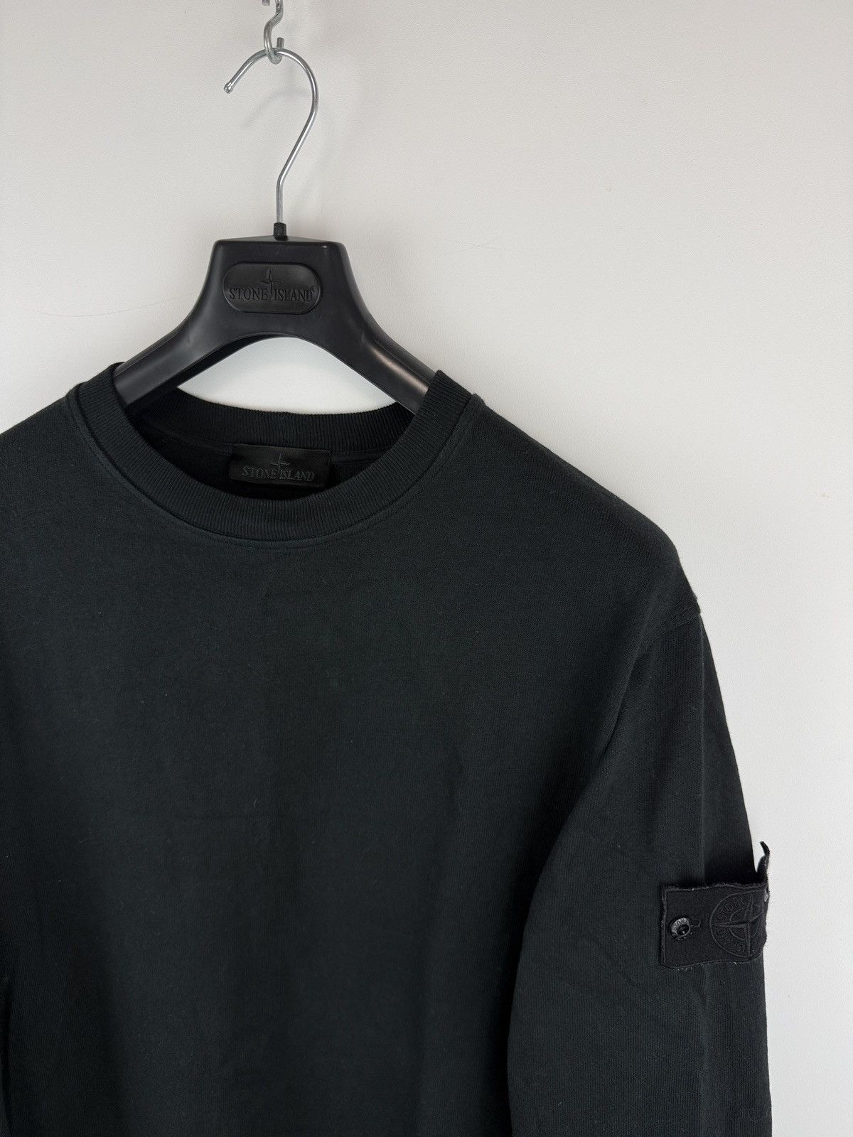 Stone Island Black Stone Island Ghost crewneck sweatshirt Size US XXL / EU 58 / 5 - 3 Thumbnail