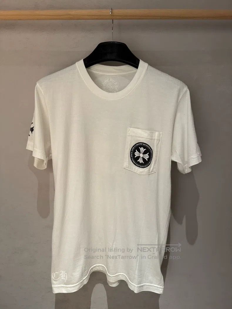 Other CHROME HEARTS Size M White cross scroll ring short sleeve T Size US M / EU 48-50 / 2 - 2 Thumbnail