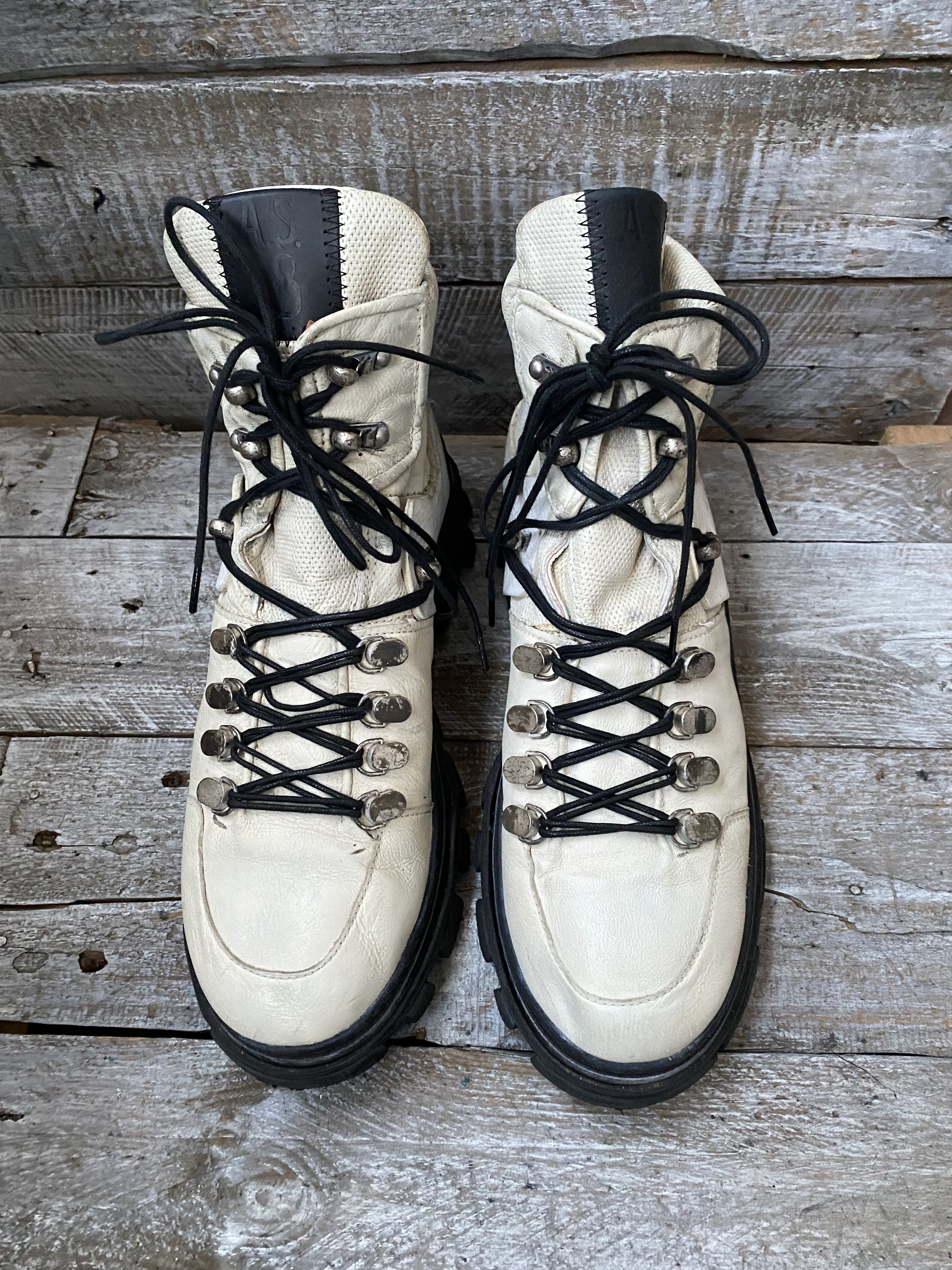 A.S.98 A.S.98 hiking leather grunge boots sz 41 Size US 8 / EU 41 - 2 Thumbnail