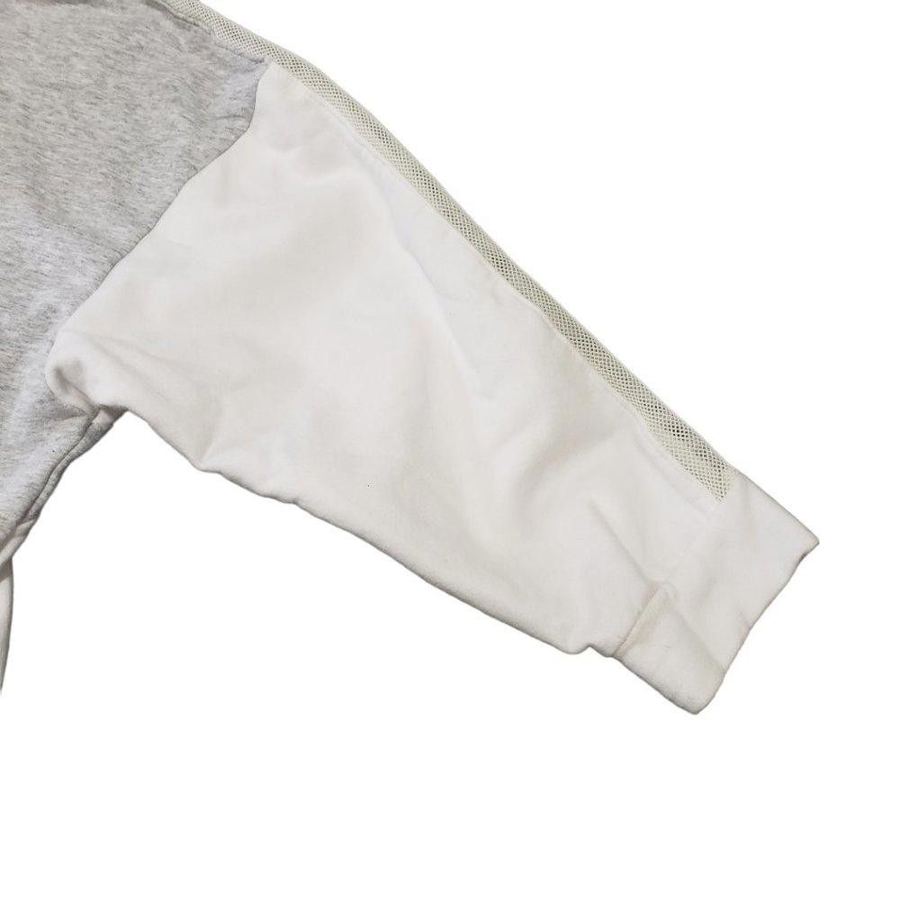 Designer CT391 Betsy Johnson White & Gray Ladies Hoodie Jacket S Size S / US 4 / IT 40 - 4 Thumbnail