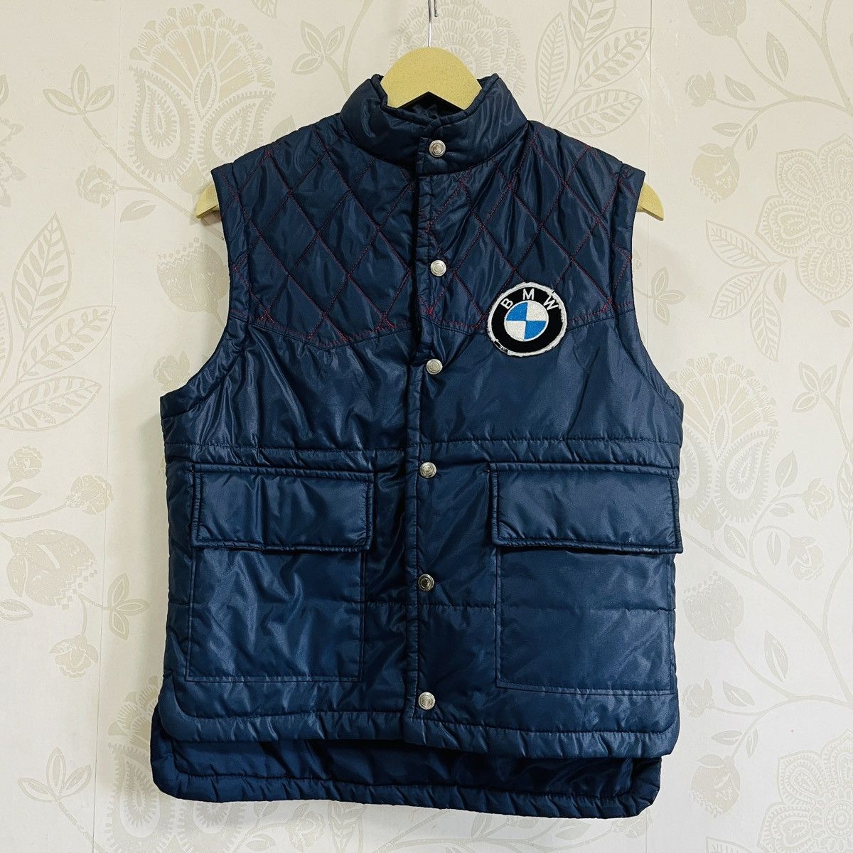 BMW × Vintage Vintage Racing BMW Vest Jacket Size US M / EU 48-50 / 2 - 3 Thumbnail
