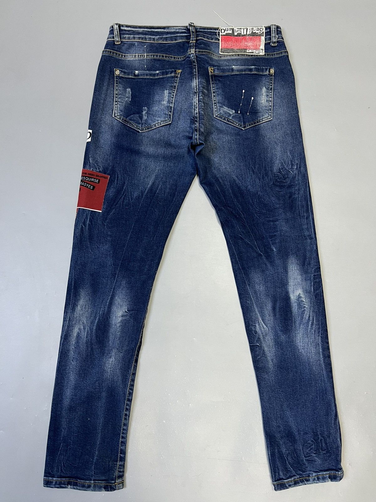 Dsquared2 Dsquared2 Dark Vicious Skater Jeans Denim Men’s Size US 32 / EU 48 - 2 Thumbnail