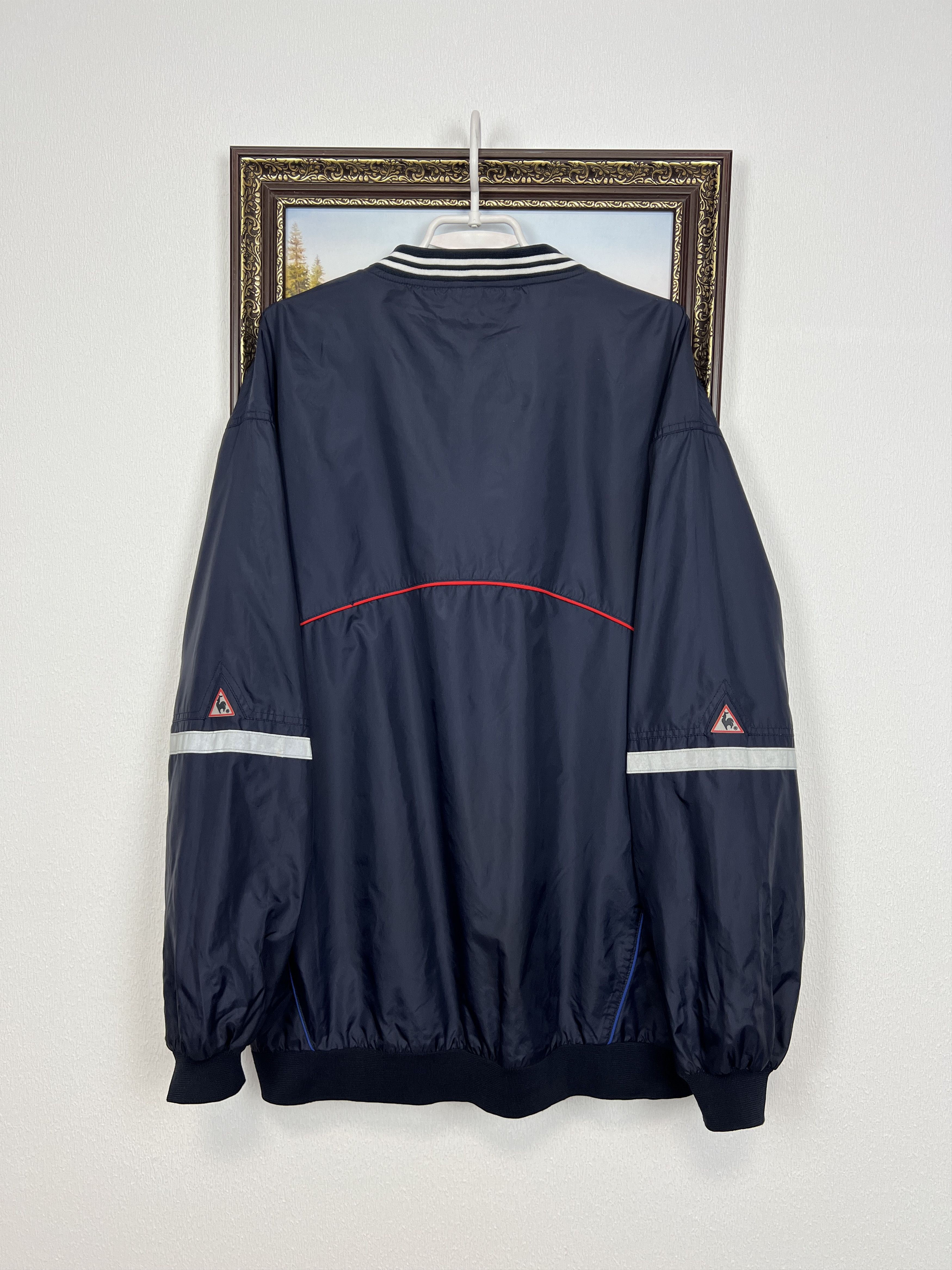 Le Coq Sportif Vintage 2000's Crystal Palace Football Jacket Soccer Track Size US XL / EU 56 / 4 - 12 Thumbnail